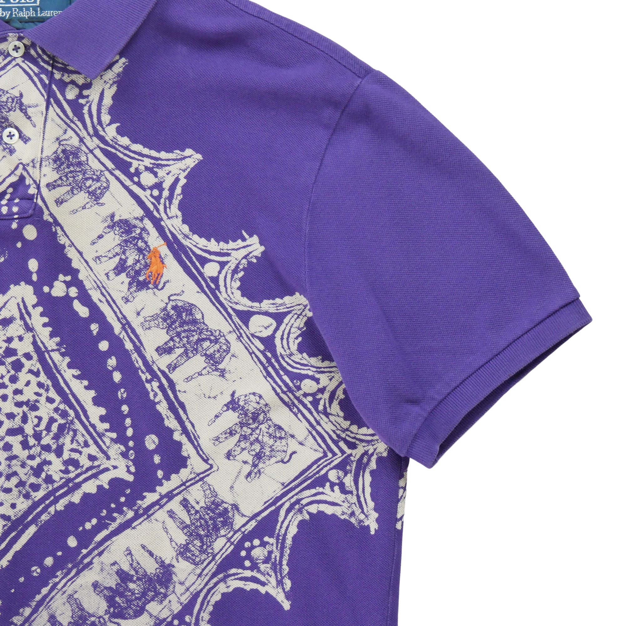 Polo manches courtes Homme  Violet 4