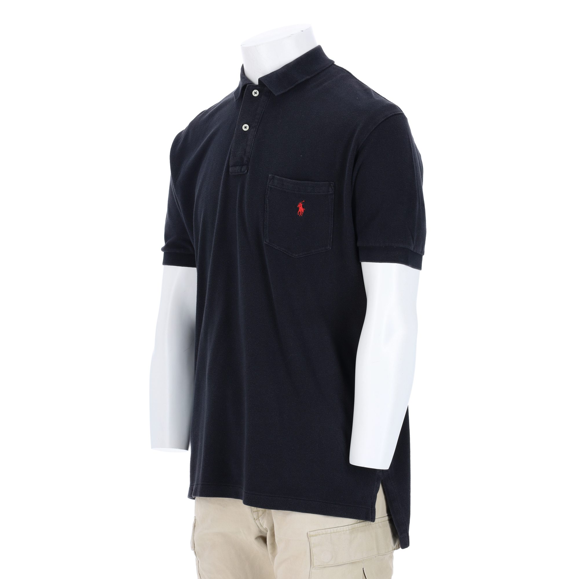 Polo manches courtes Homme  Noir 3