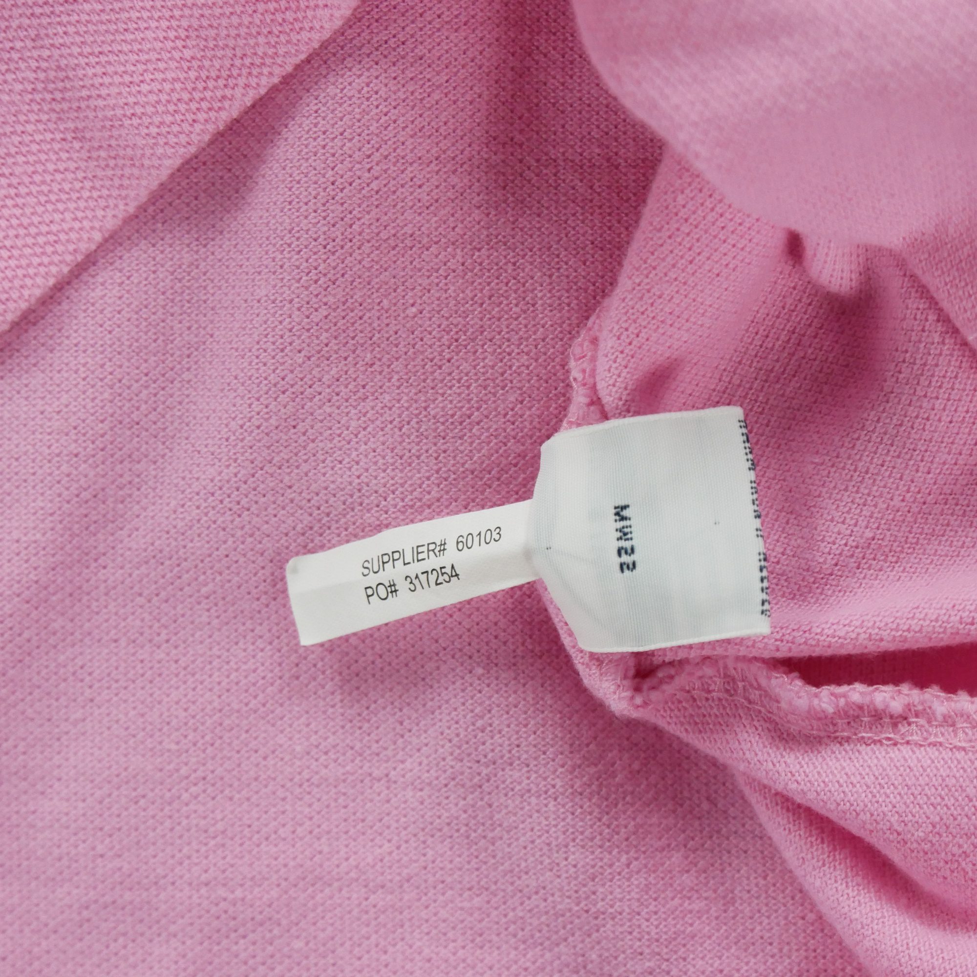 Polo manches courtes Homme  Rose 9