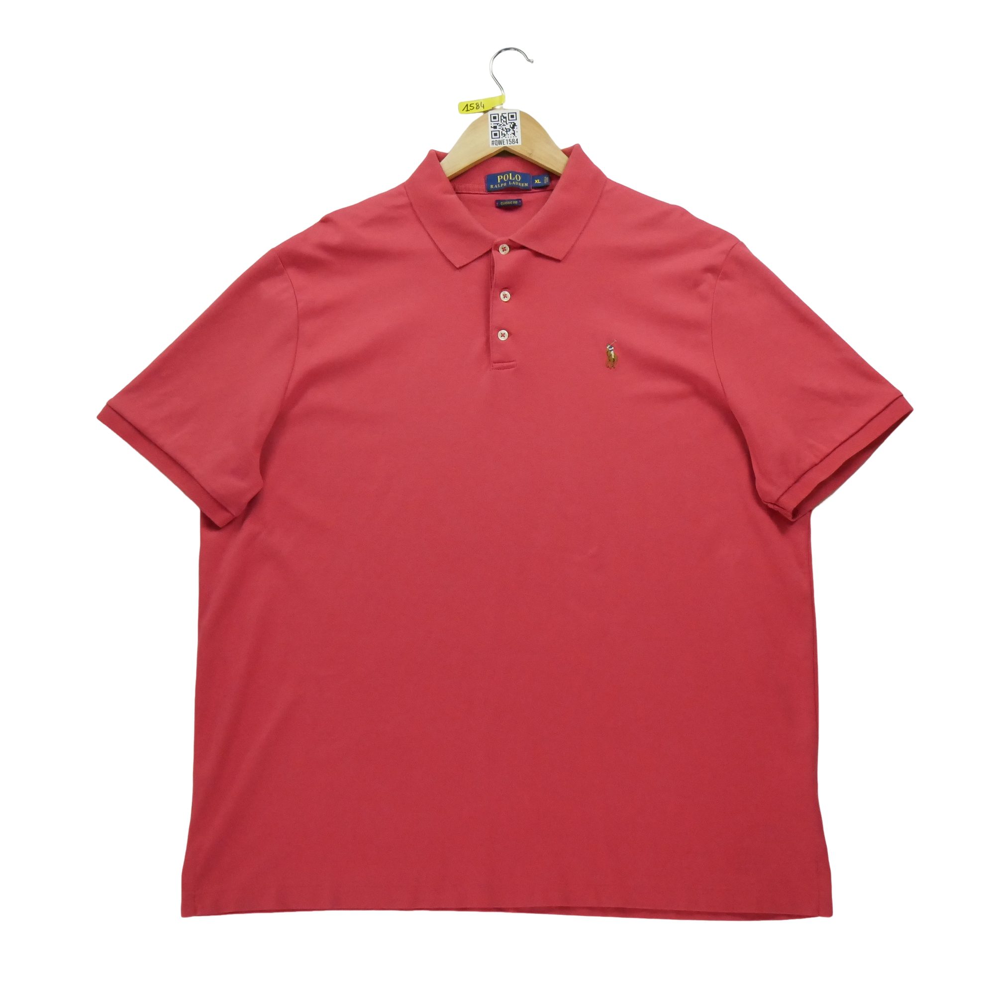Polo manches courtes Homme  Rouge 2