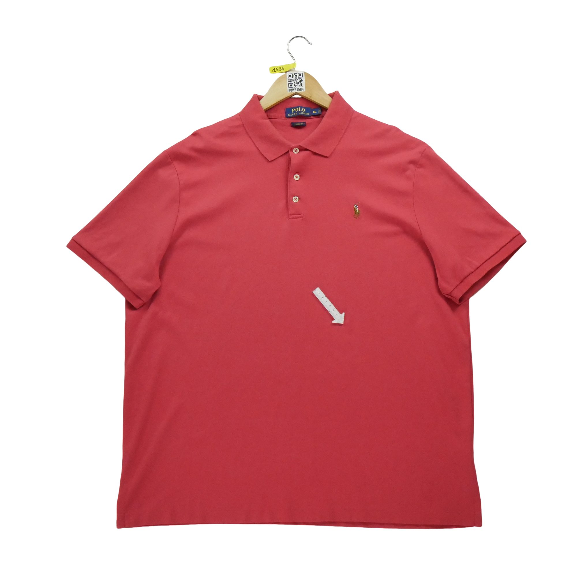 Polo manches courtes Homme  Rouge 5
