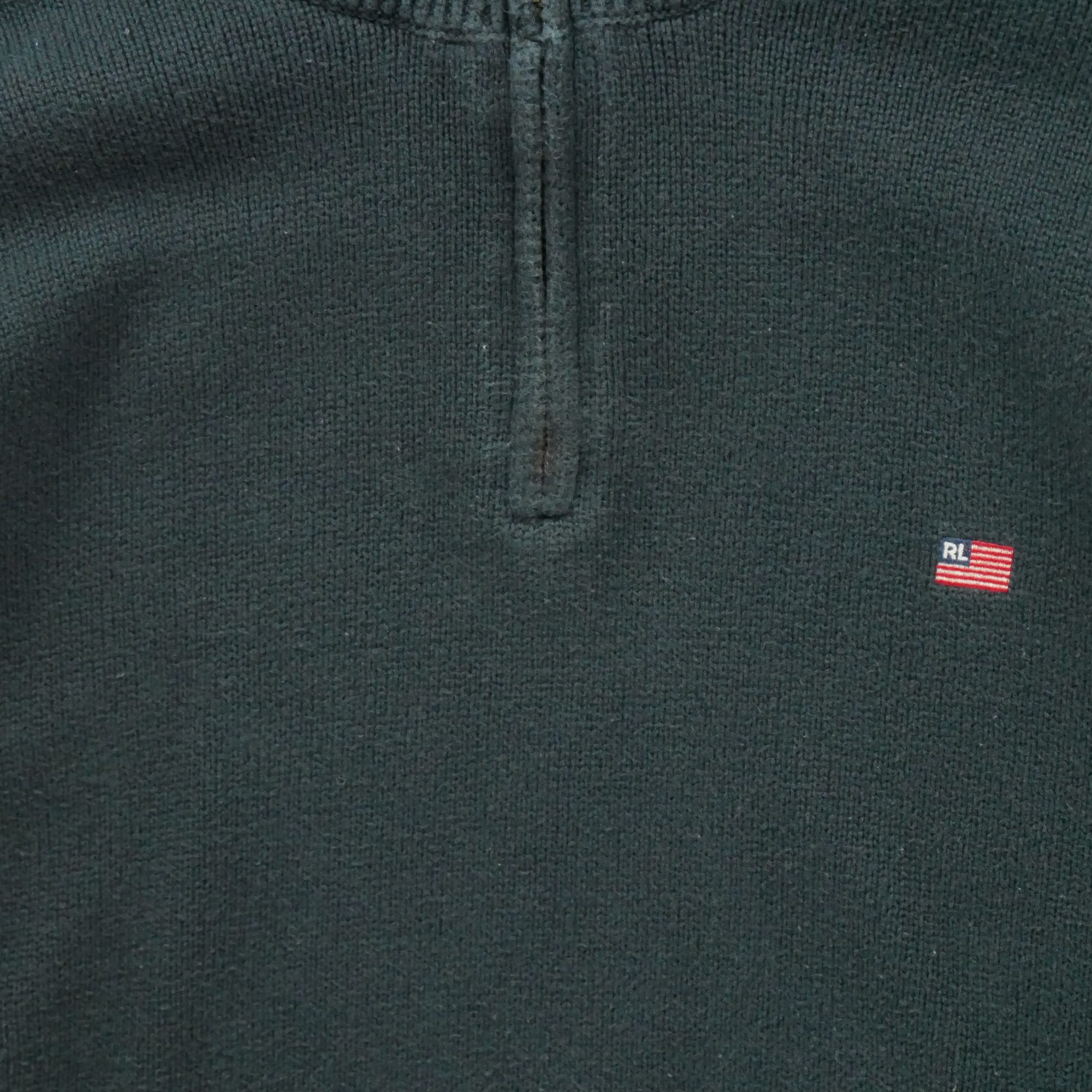 Pull Homme  Flag demi-zippé Noir 3