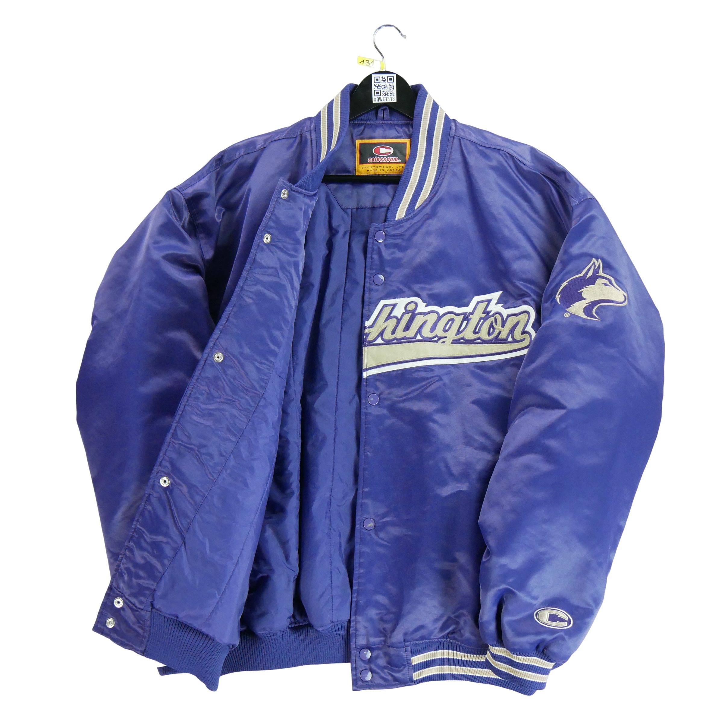 Blouson Homme NCAA Washington Violet 3