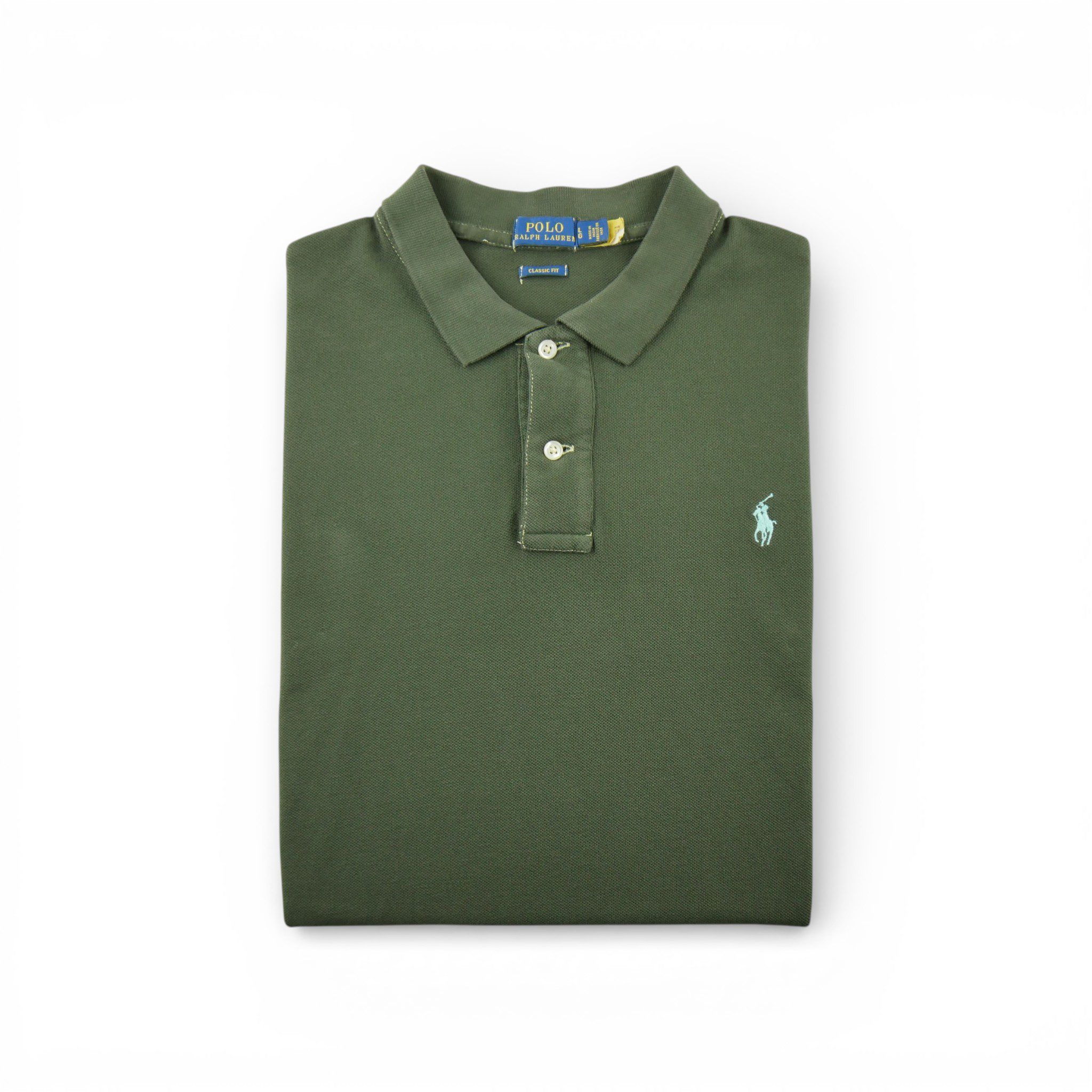 Polo manches courtes Homme  Kaki 1