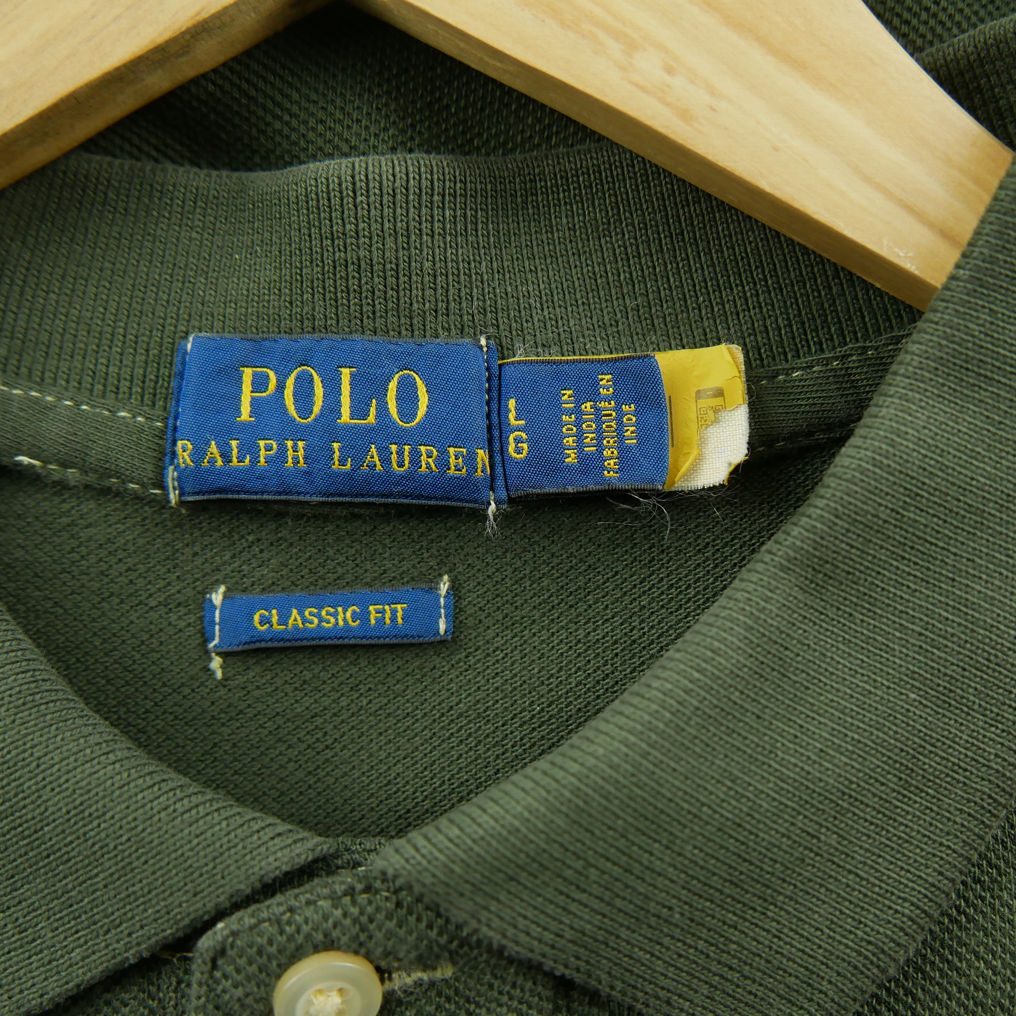 Polo manches courtes Homme  Kaki 6