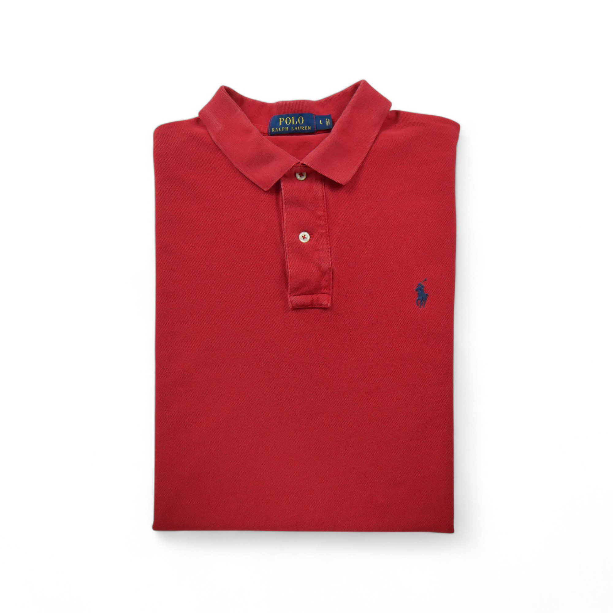 Polo manches courtes Homme  Rouge 1
