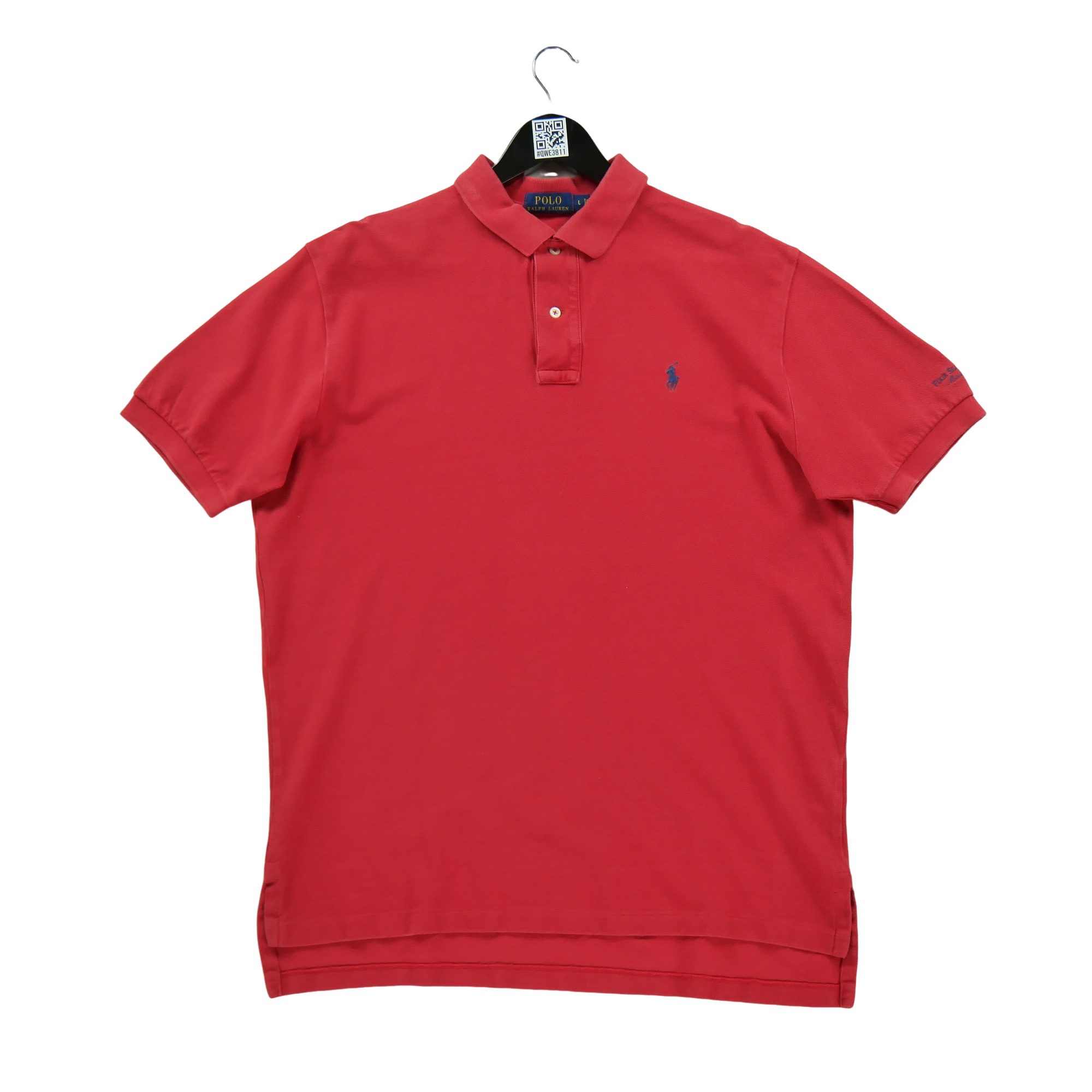 Polo manches courtes Homme  Rouge 2
