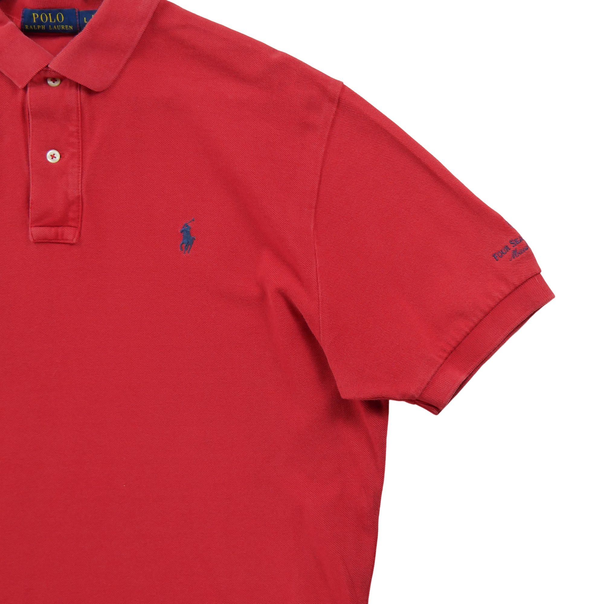 Polo manches courtes Homme  Rouge 4