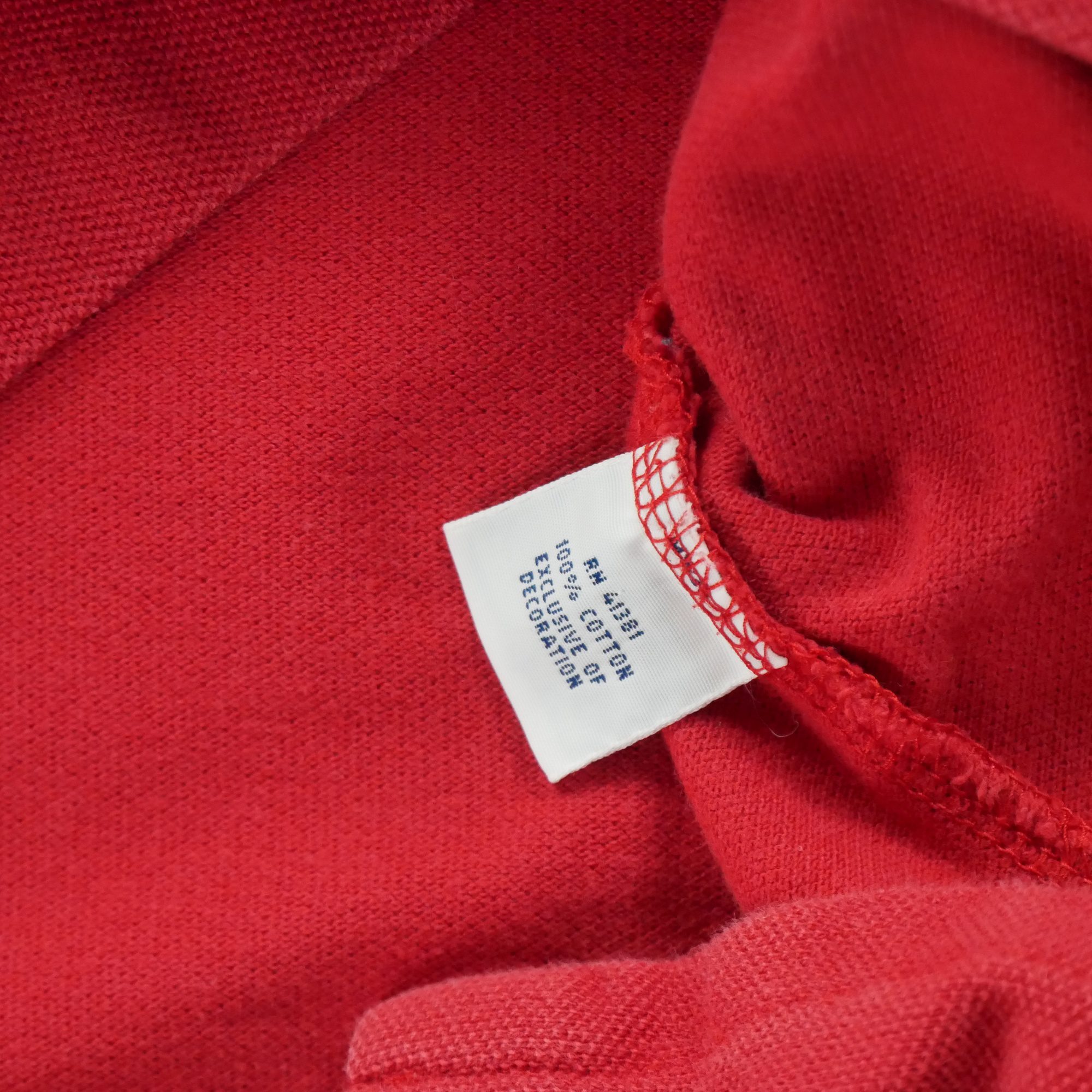 Polo manches courtes Homme  Rouge 7