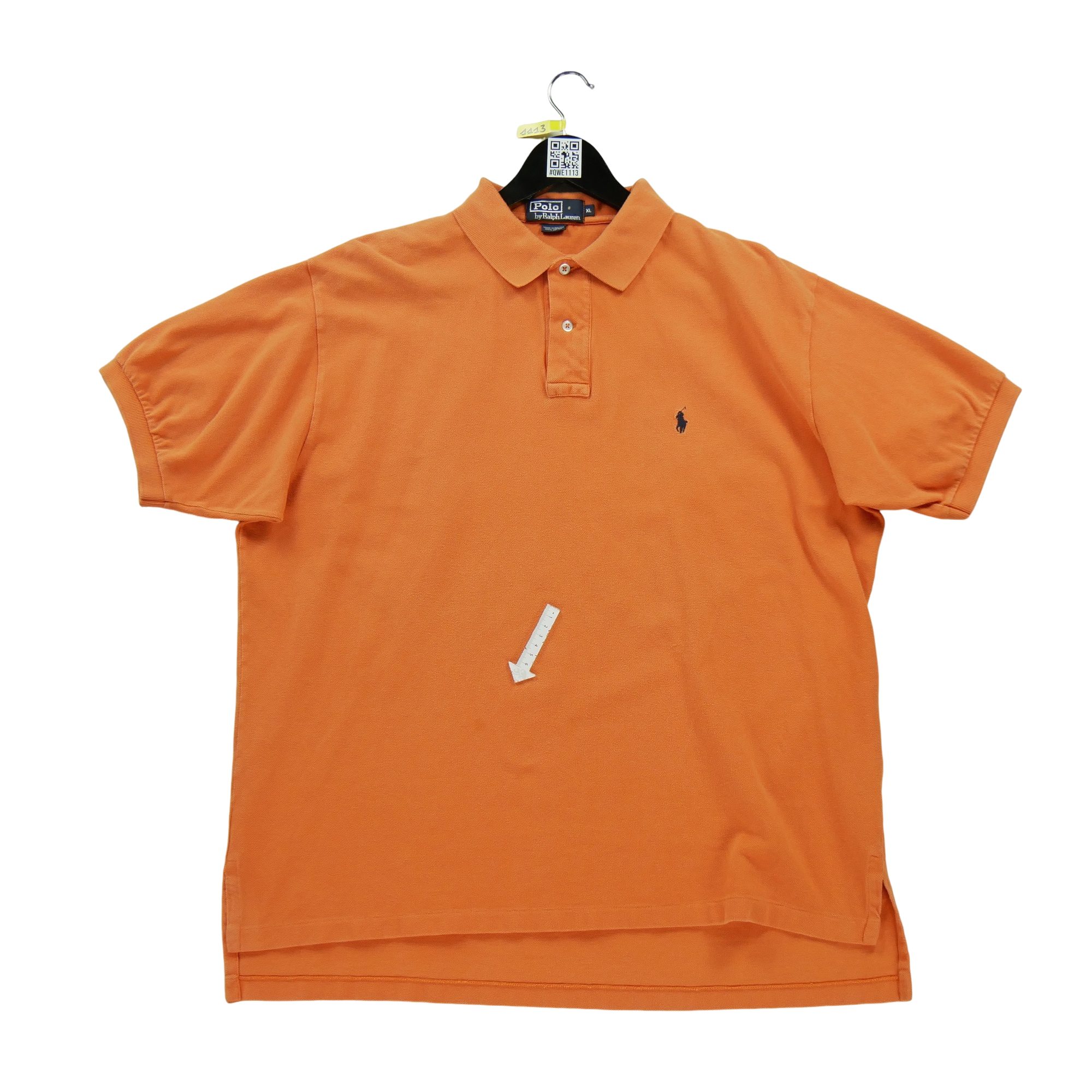 Polo manches courtes Homme  Orange 5