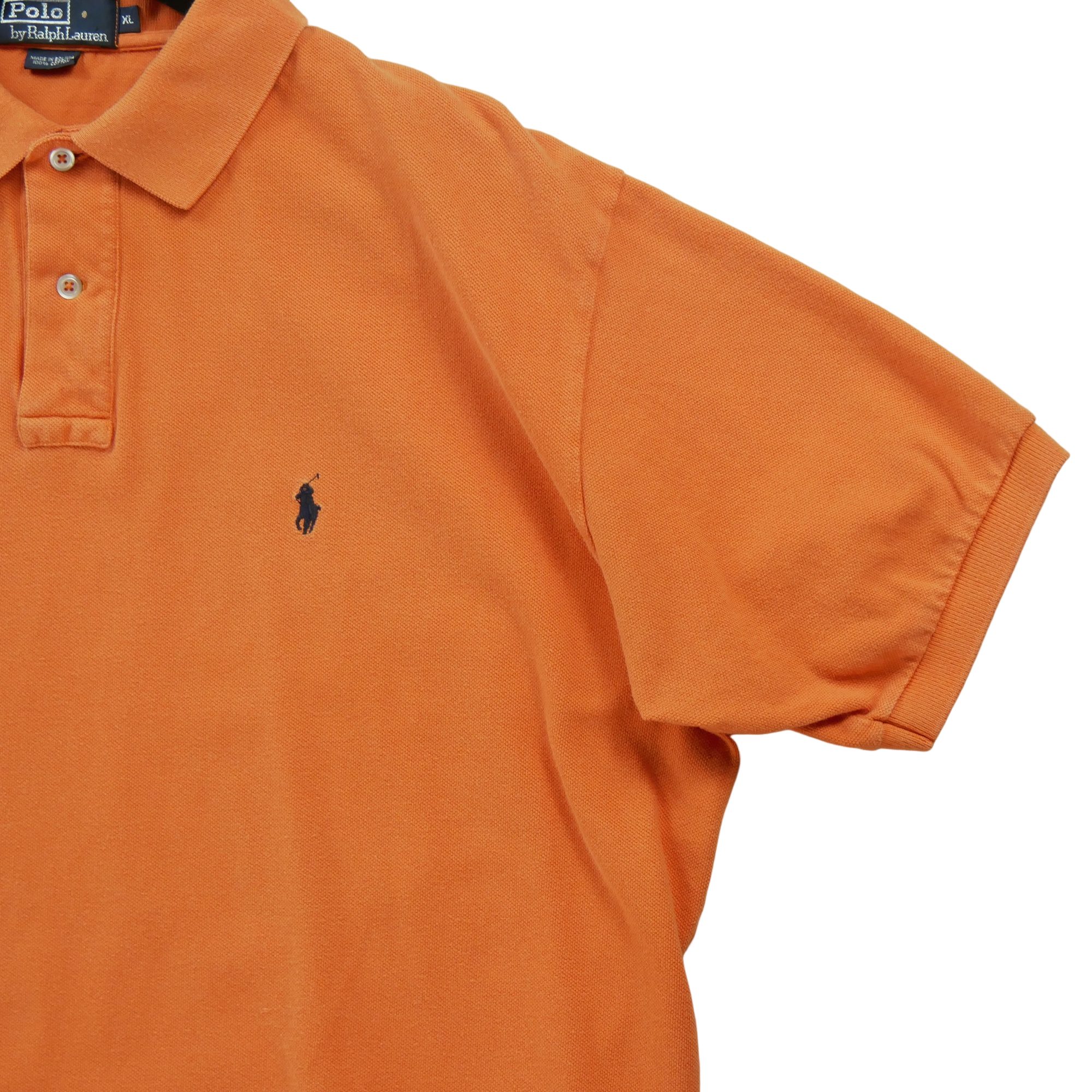 Polo manches courtes Homme  Orange 7