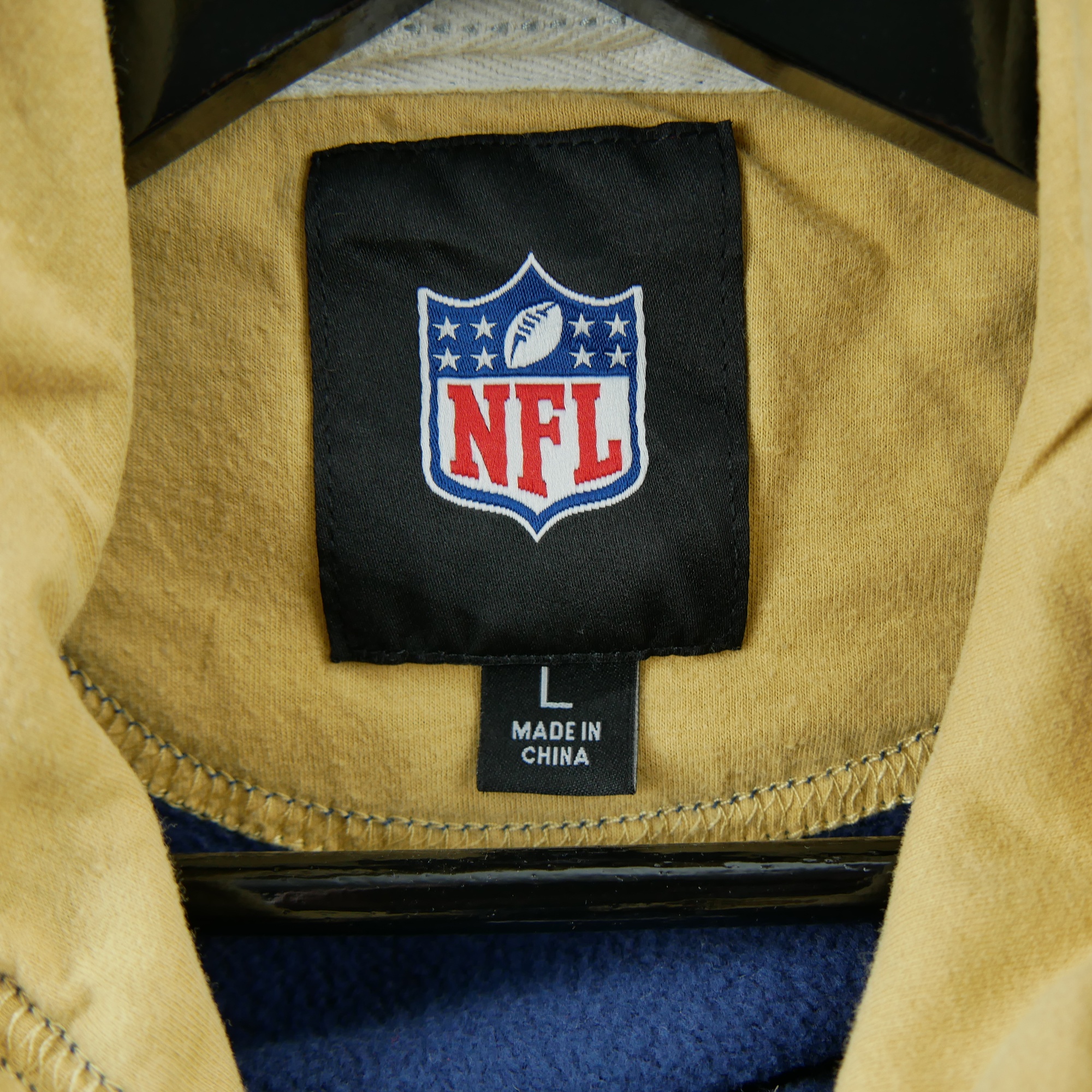 Sweat à capuche Homme NFL Marine 7