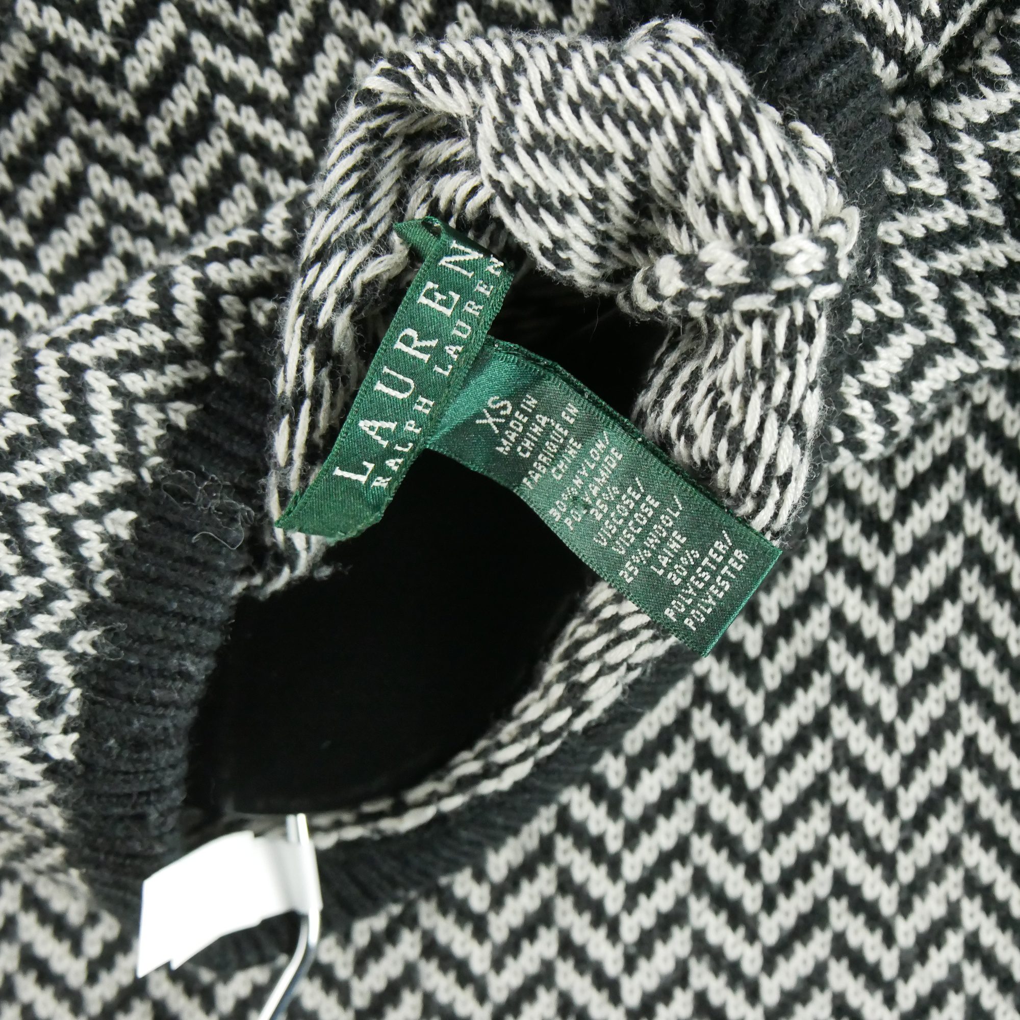 Pull Femme  en laine Noir 4