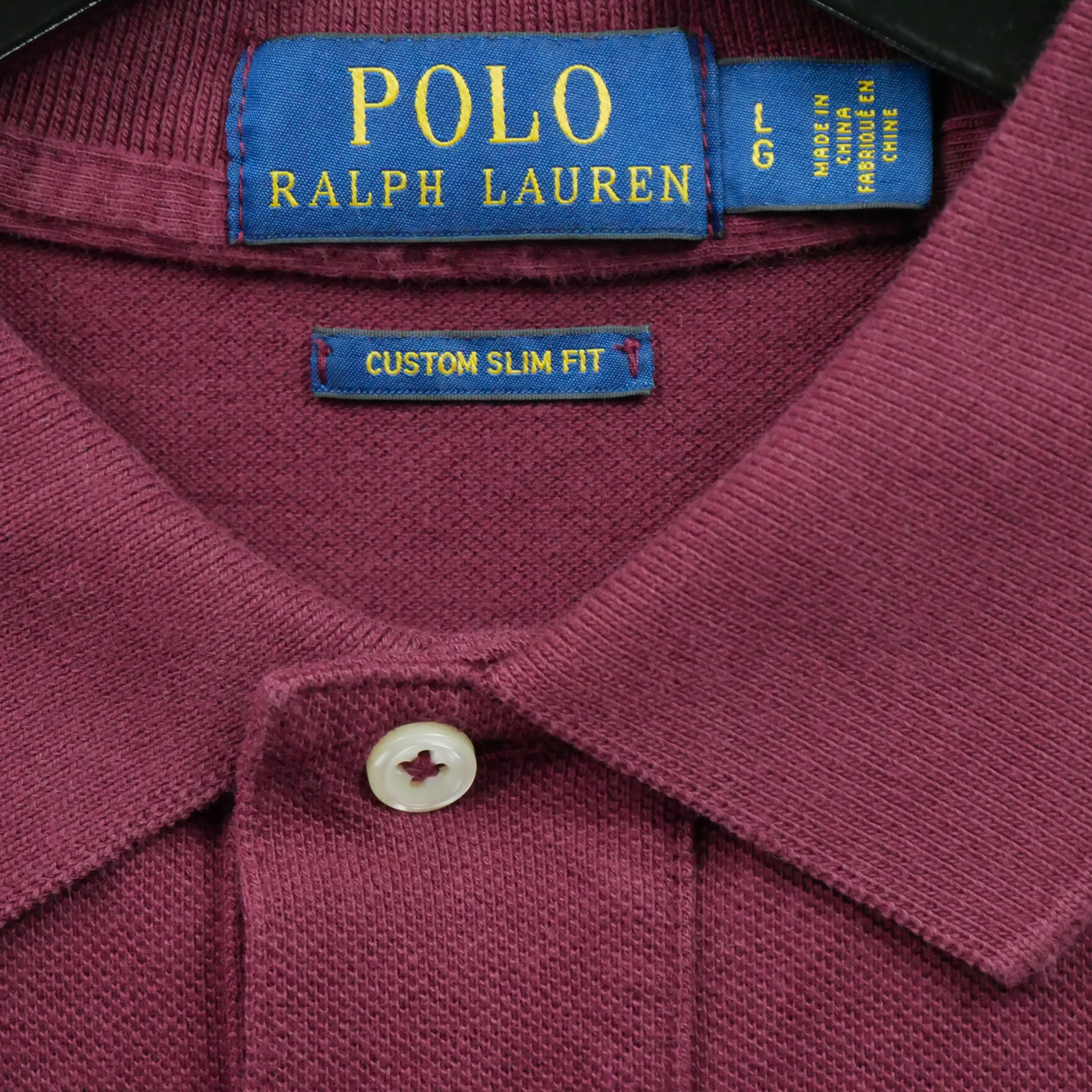 Polo manches courtes Homme  Bordeaux 5
