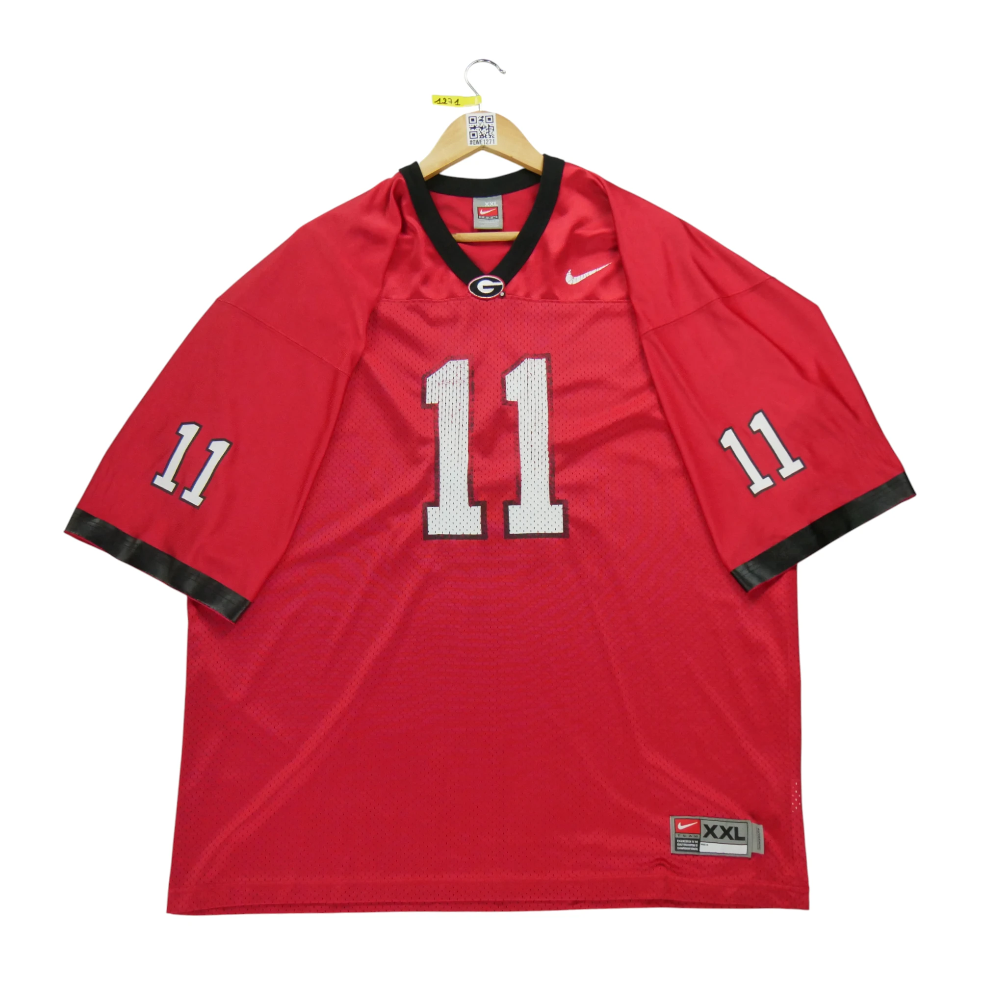 Maillot Homme NCAA Georgia Bulldogs Rouge 1