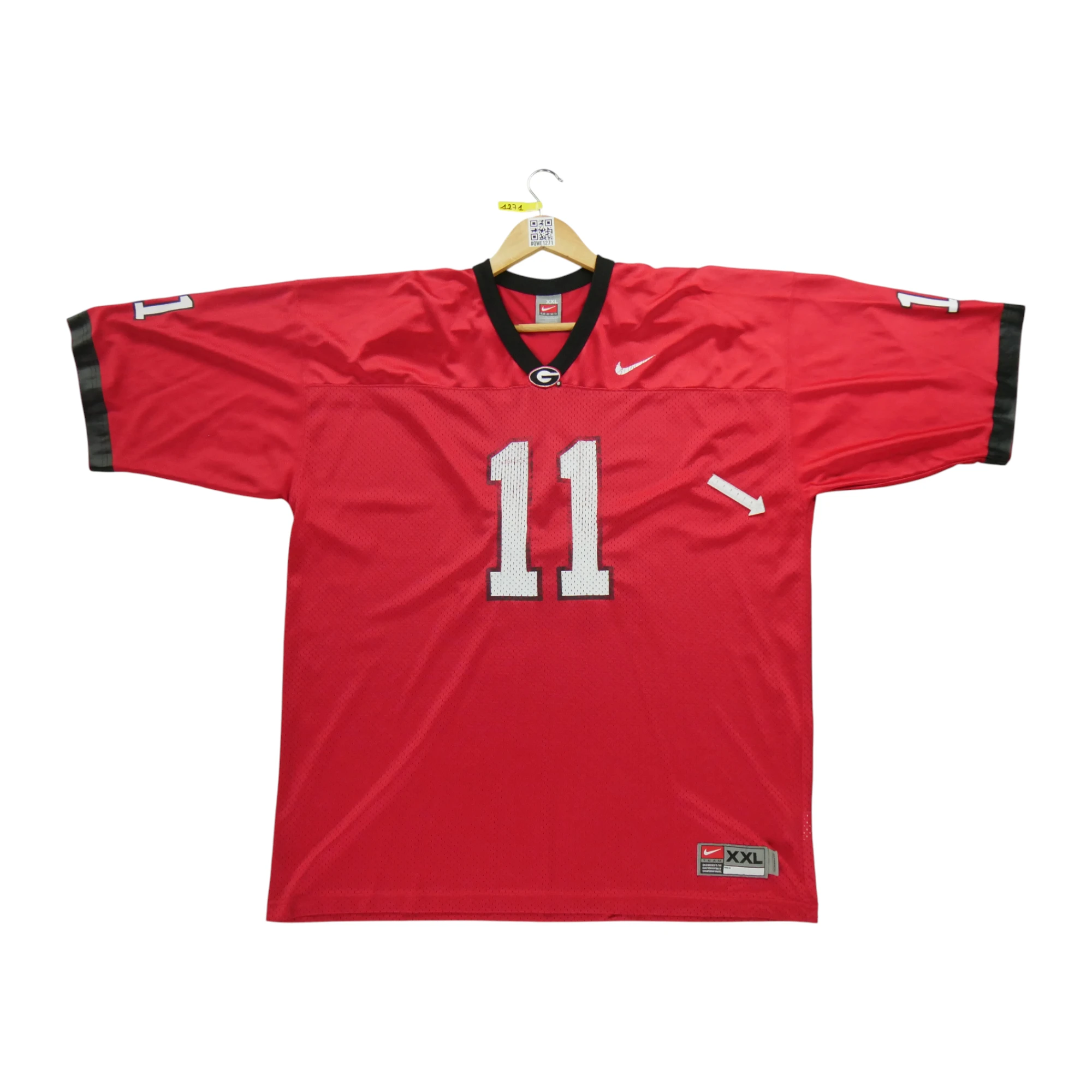 Maillot Homme NCAA Georgia Bulldogs Rouge 6
