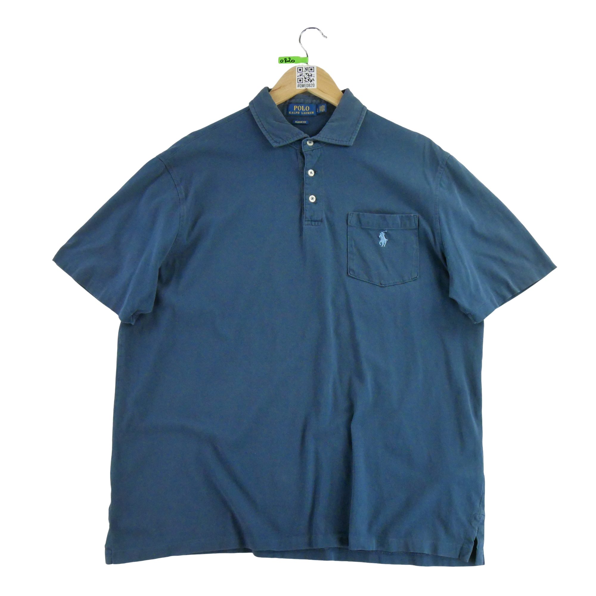 Polo manches courtes Homme  Bleu 2