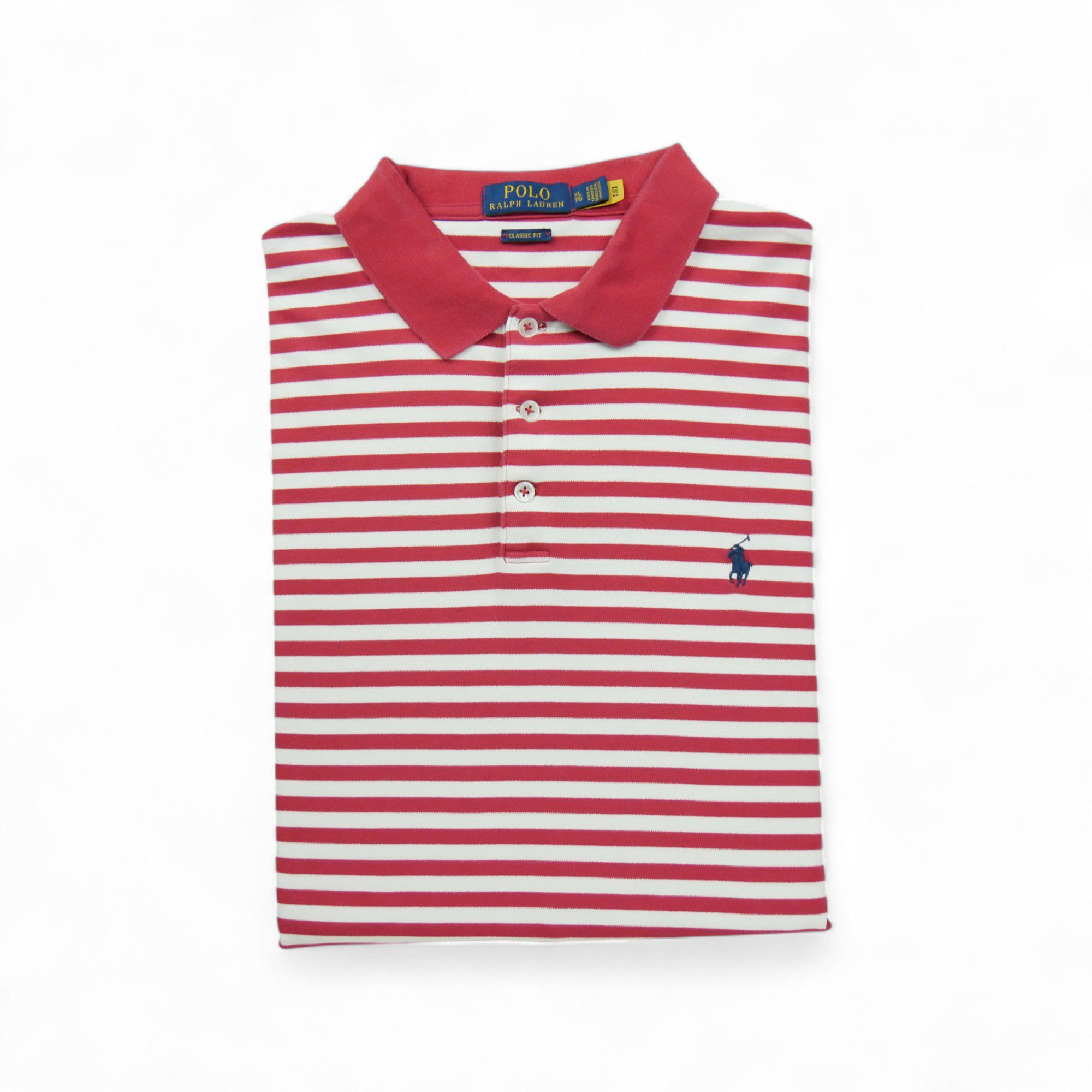 Polo manches courtes Homme  Rouge 1