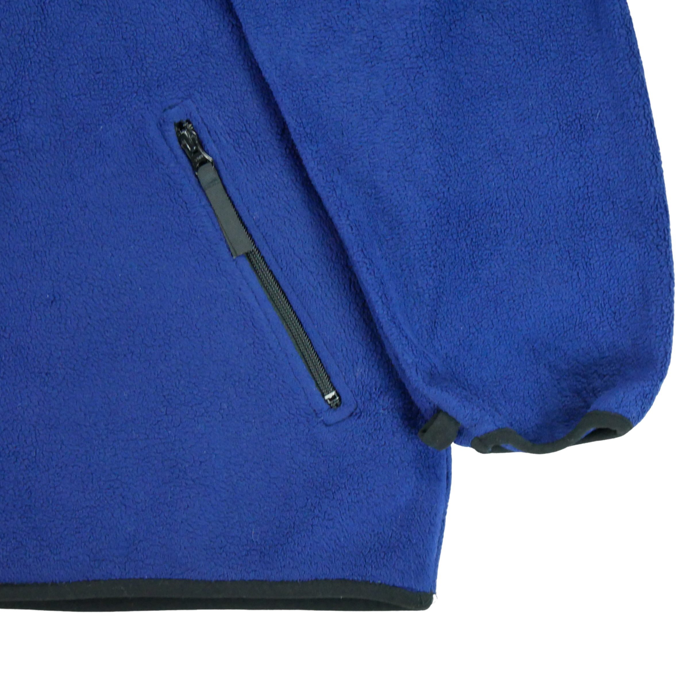 Veste polaire Homme  Vintage Y2K Bleu 5