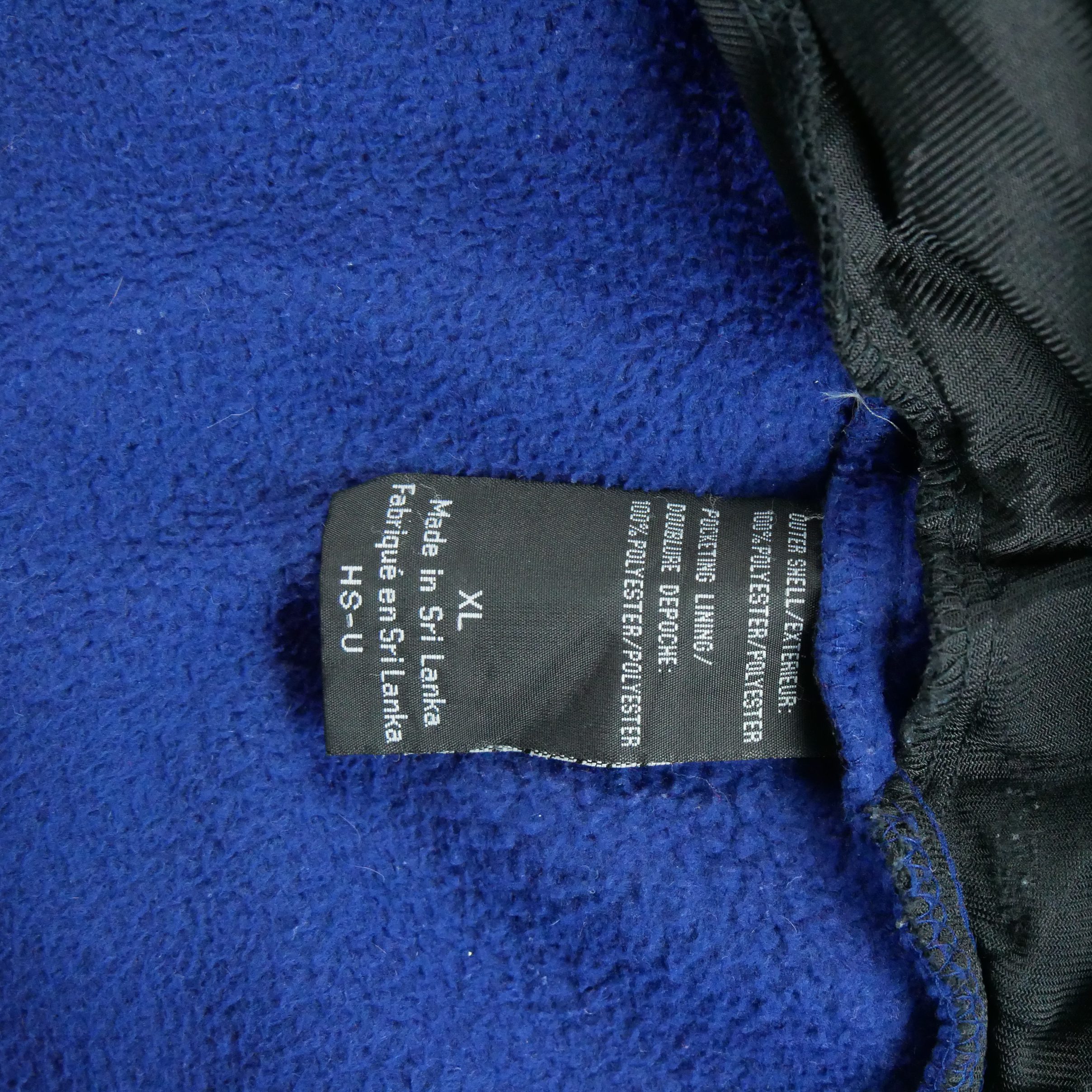 Veste polaire Homme  Vintage Y2K Bleu 7