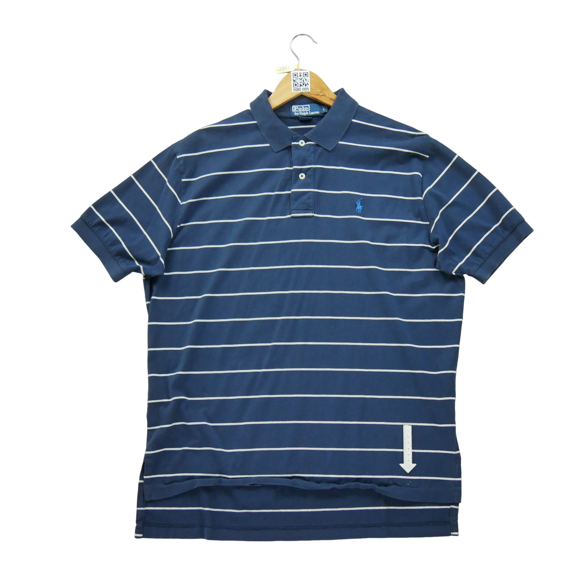 Polo manches courtes Homme  Marine 4