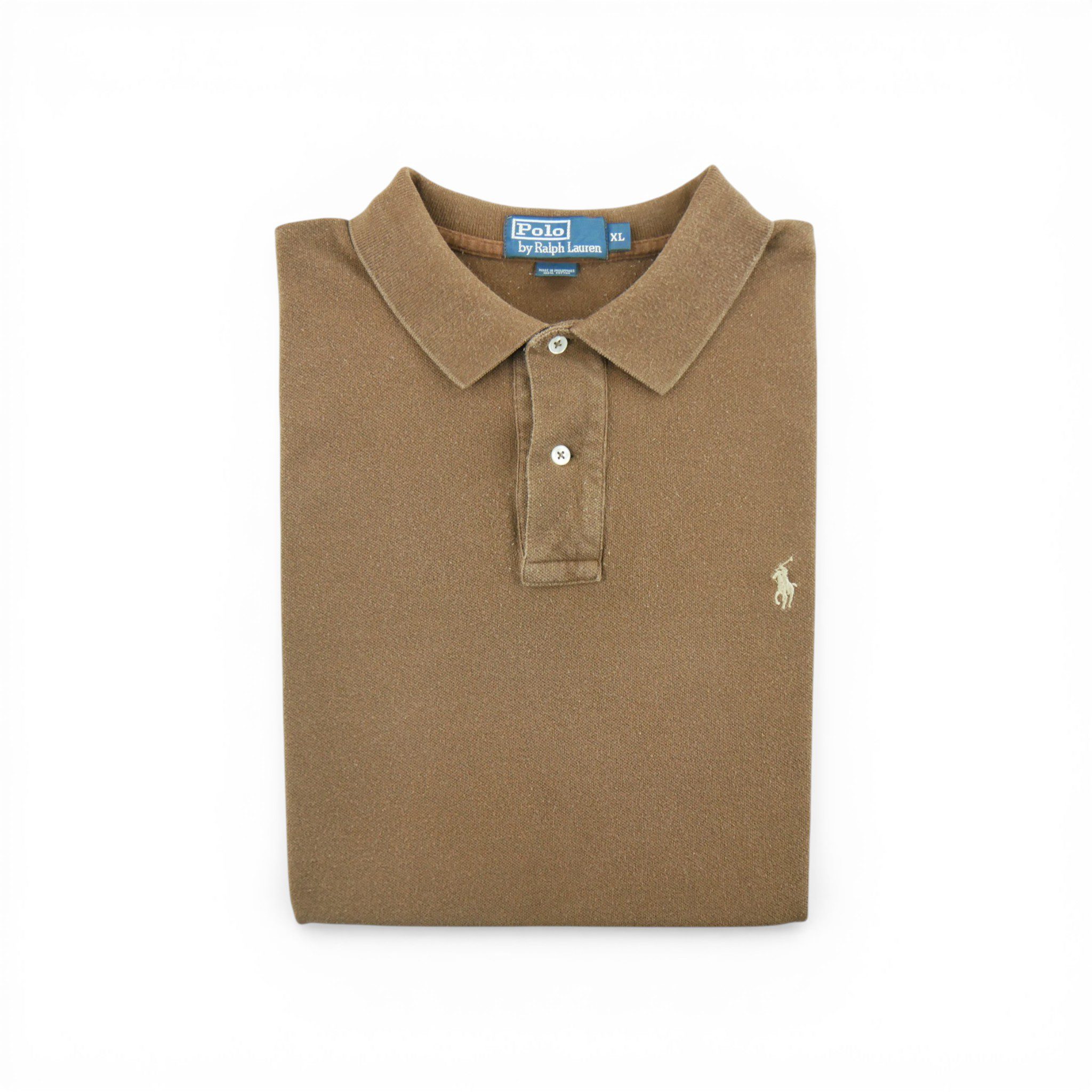 Polo manches courtes Homme  Marron 1