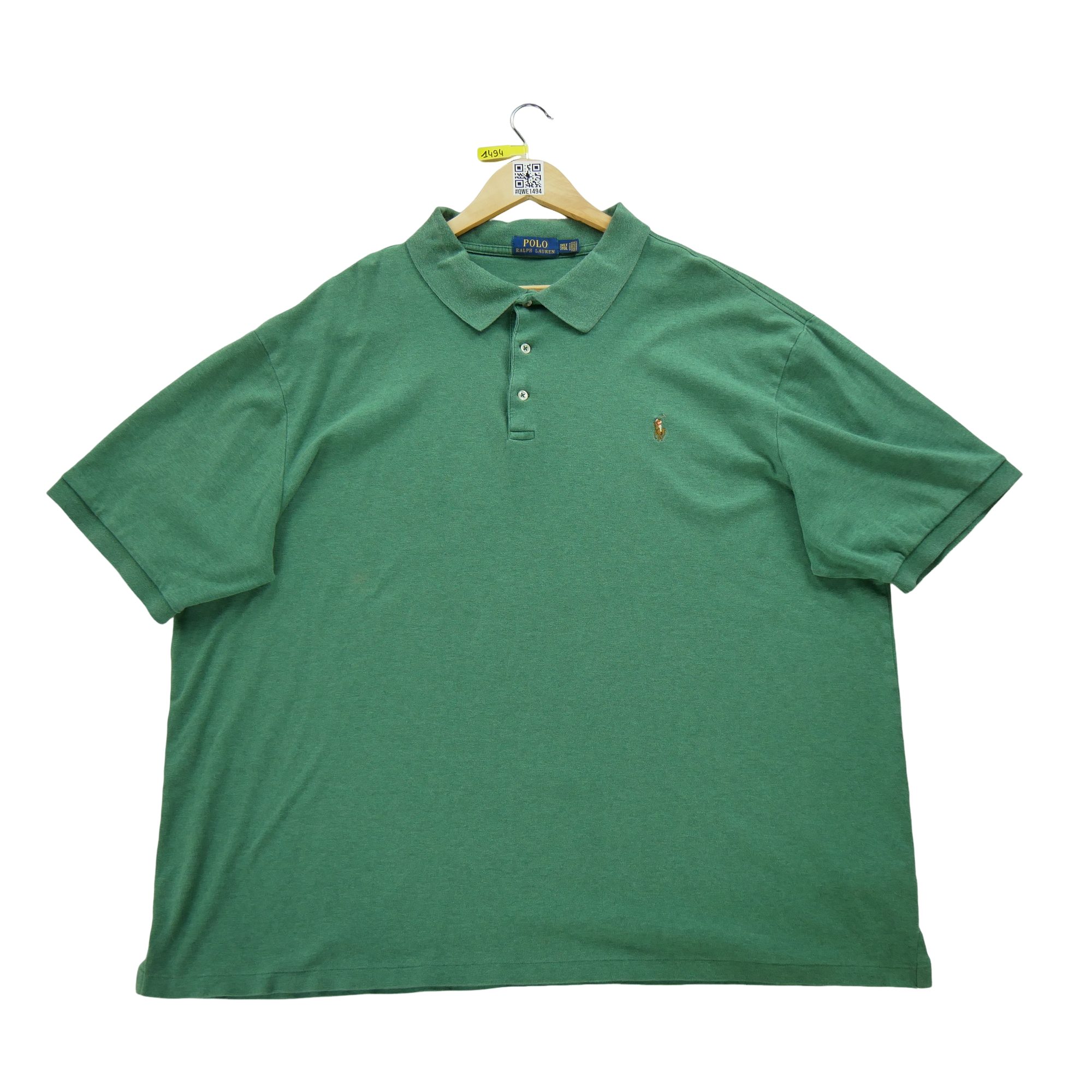 Polo manches courtes Homme  Vert 2