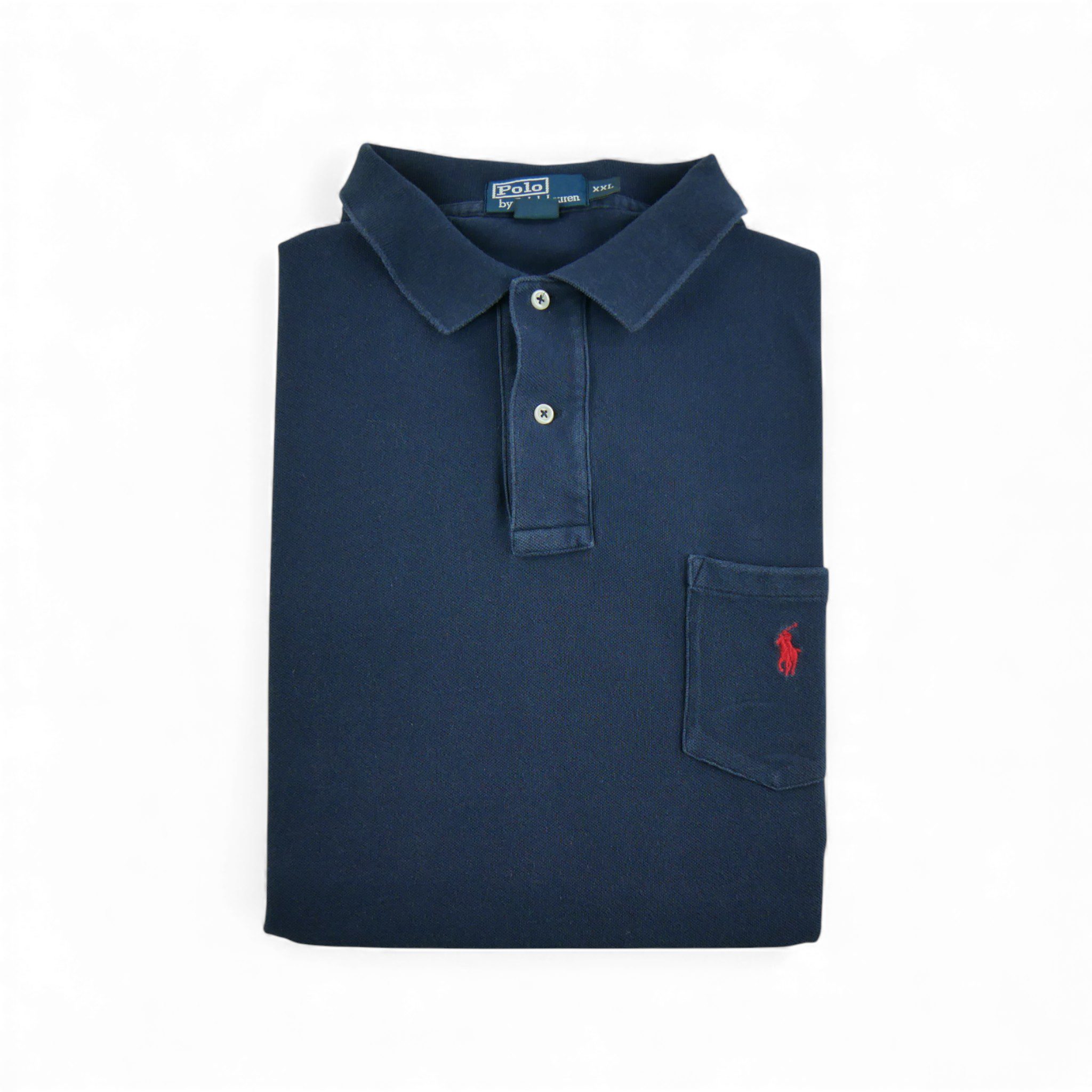 Polo manches courtes Homme  Marine 1
