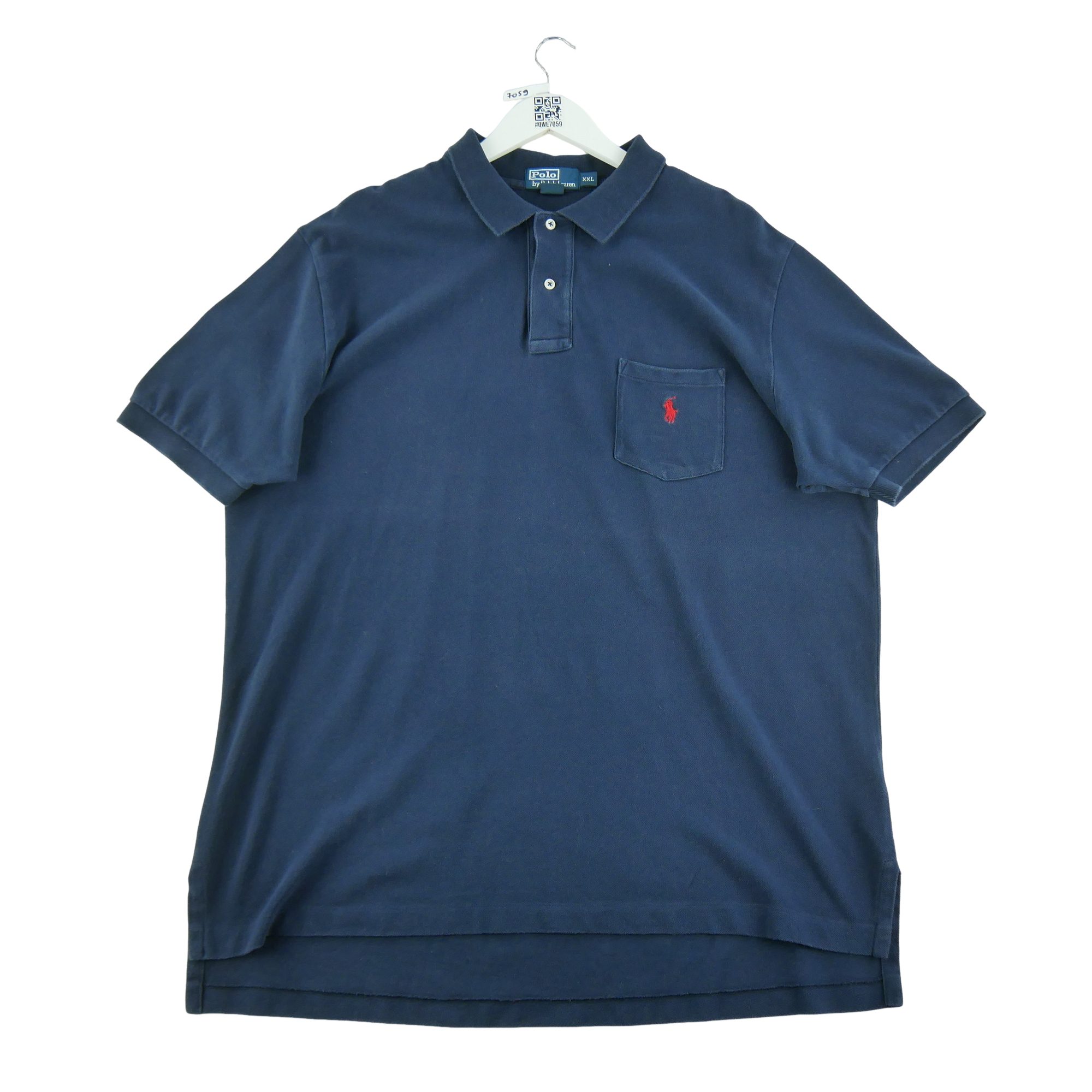Polo manches courtes Homme  Marine 2