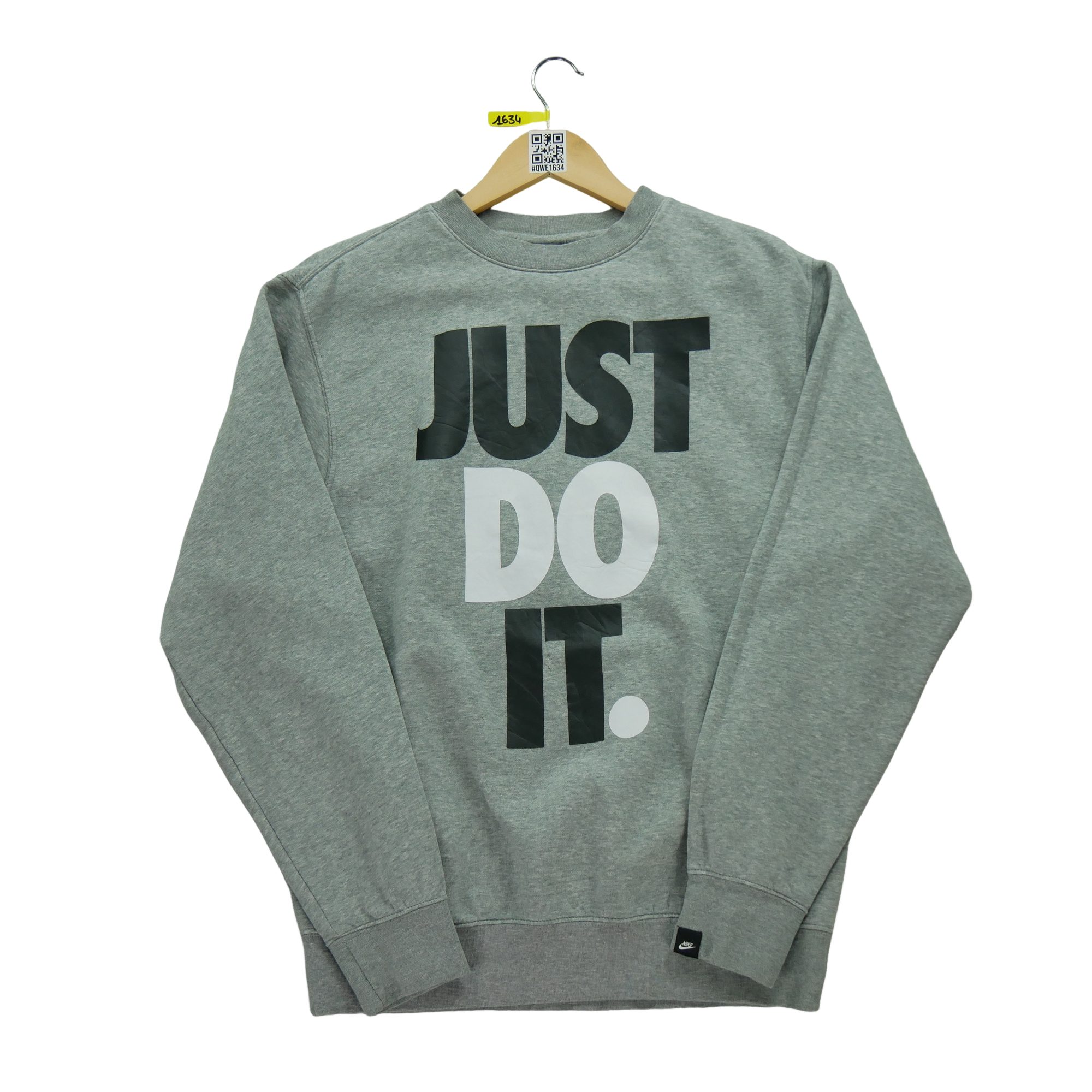 Sweat Homme  Just Do It JDI Gris 1
