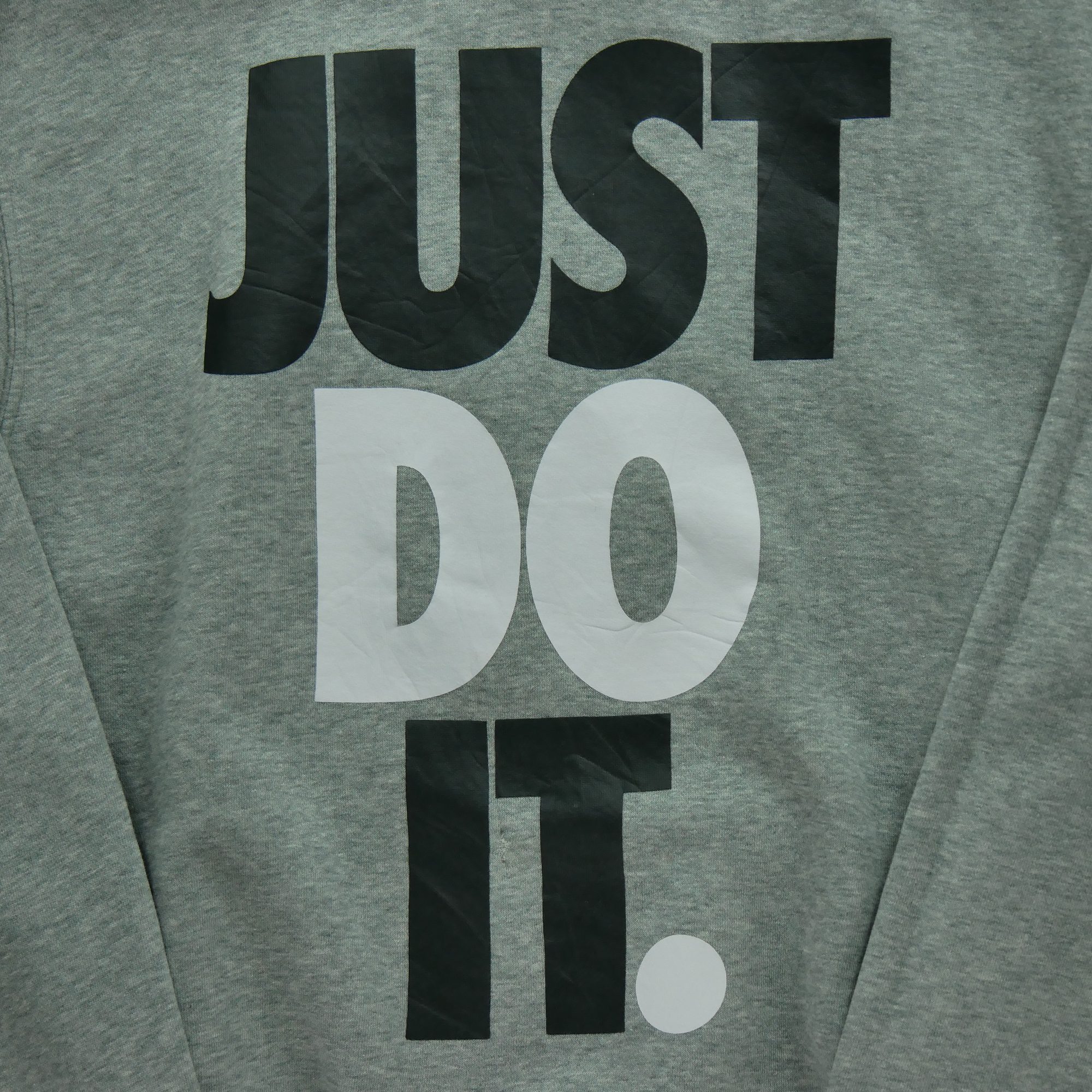 Sweat Homme  Just Do It JDI Gris 3
