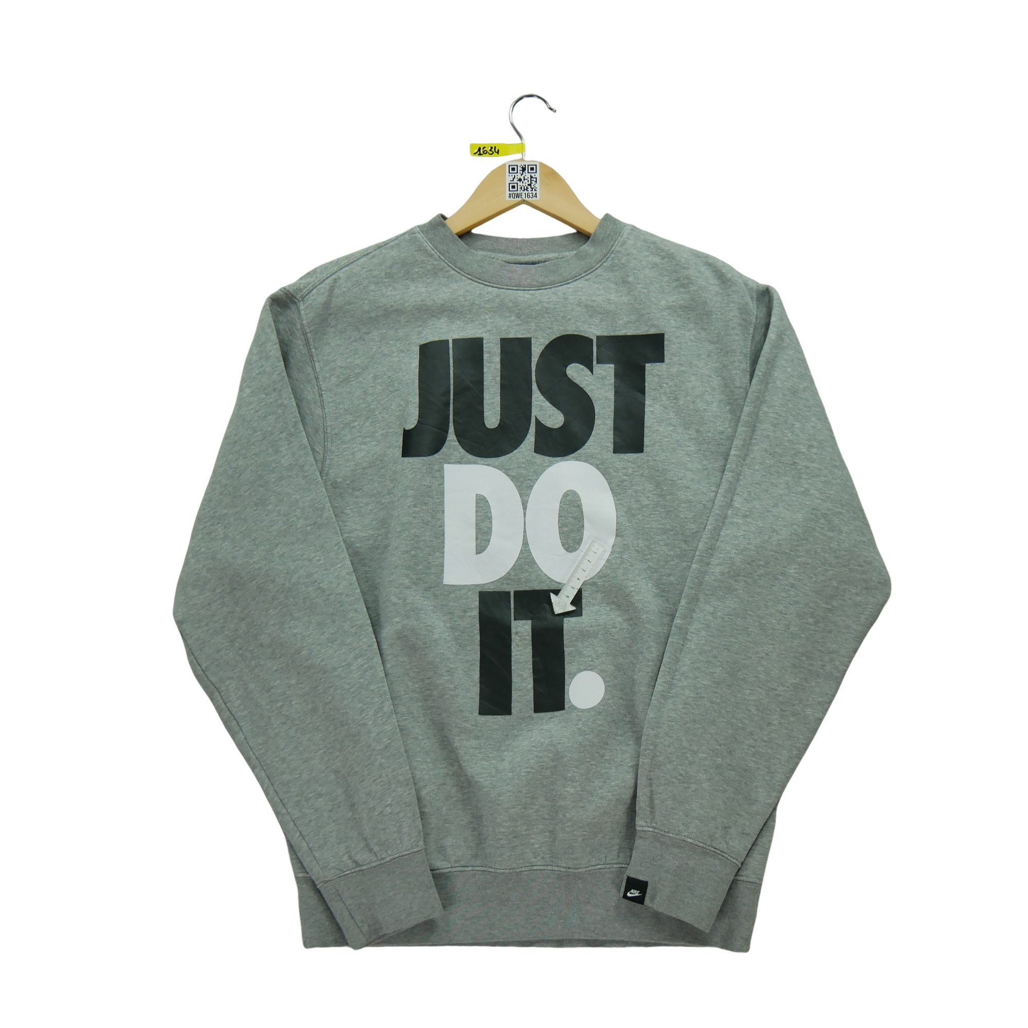 Sweat Homme  Just Do It JDI Gris 4