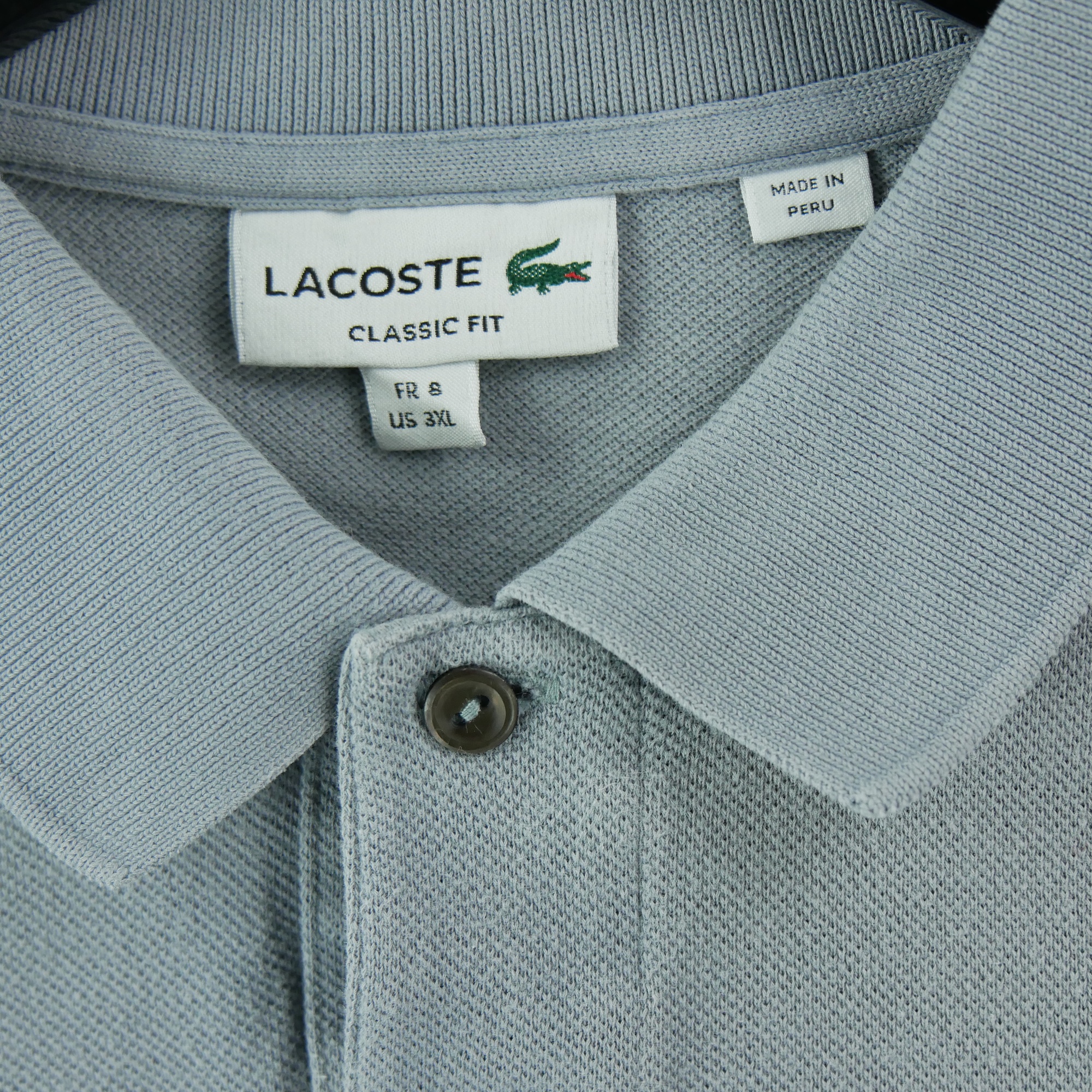Polo manches courtes Homme  Gris 5