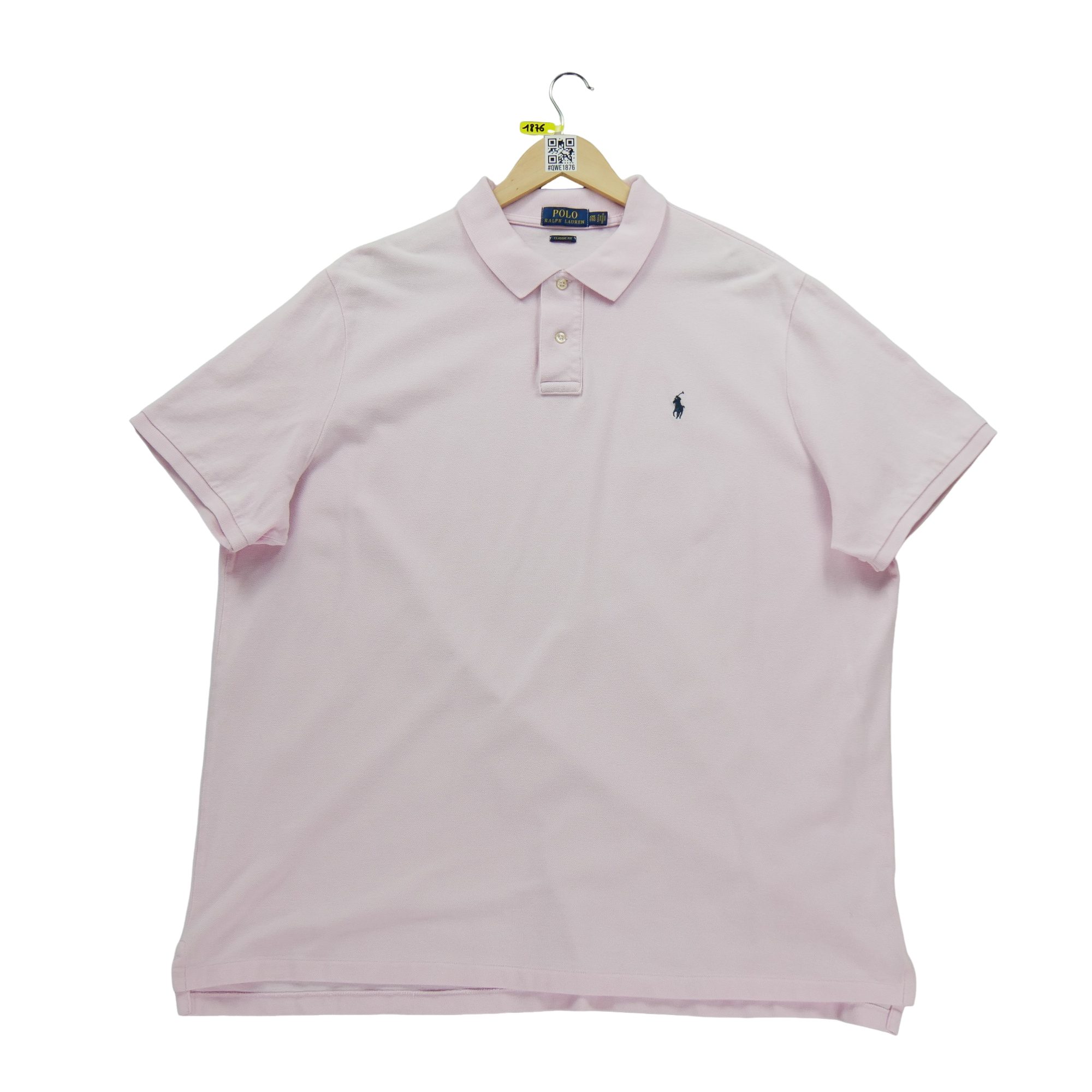 Polo manches courtes Homme  Rose 2