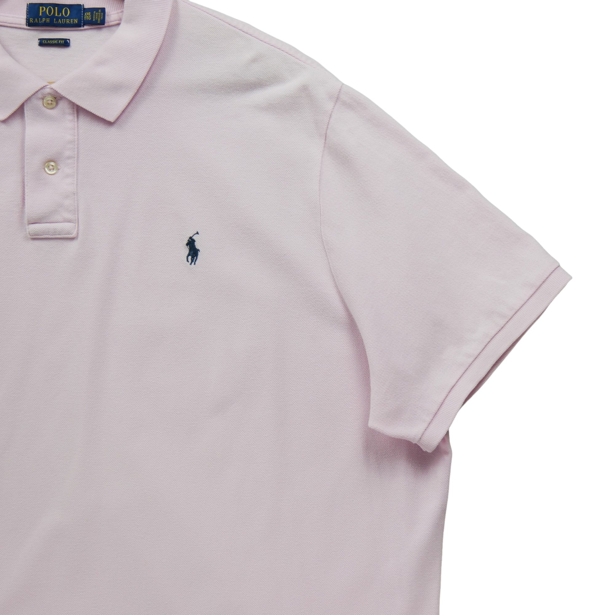 Polo manches courtes Homme  Rose 4
