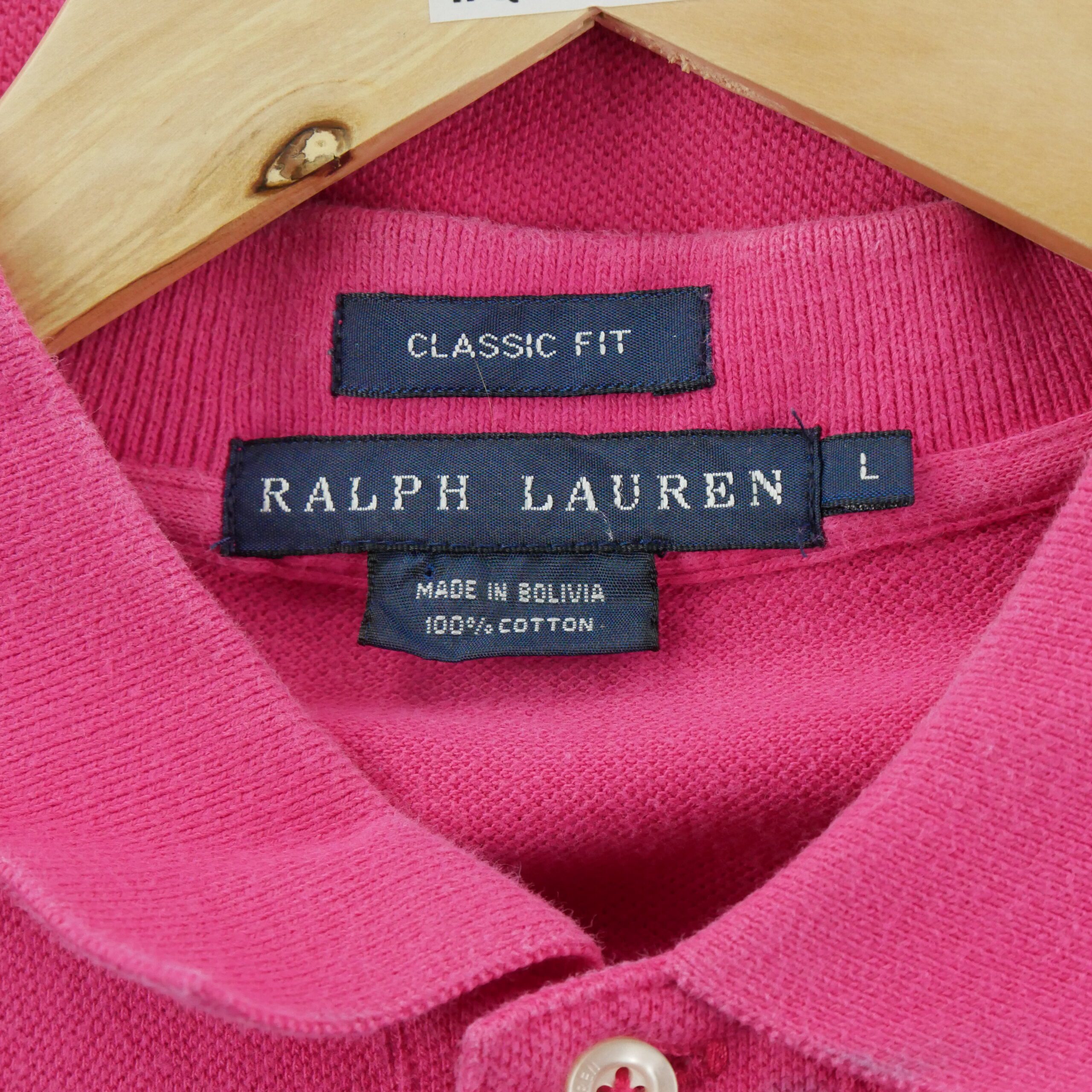Polo manches courtes Homme  Rose 8