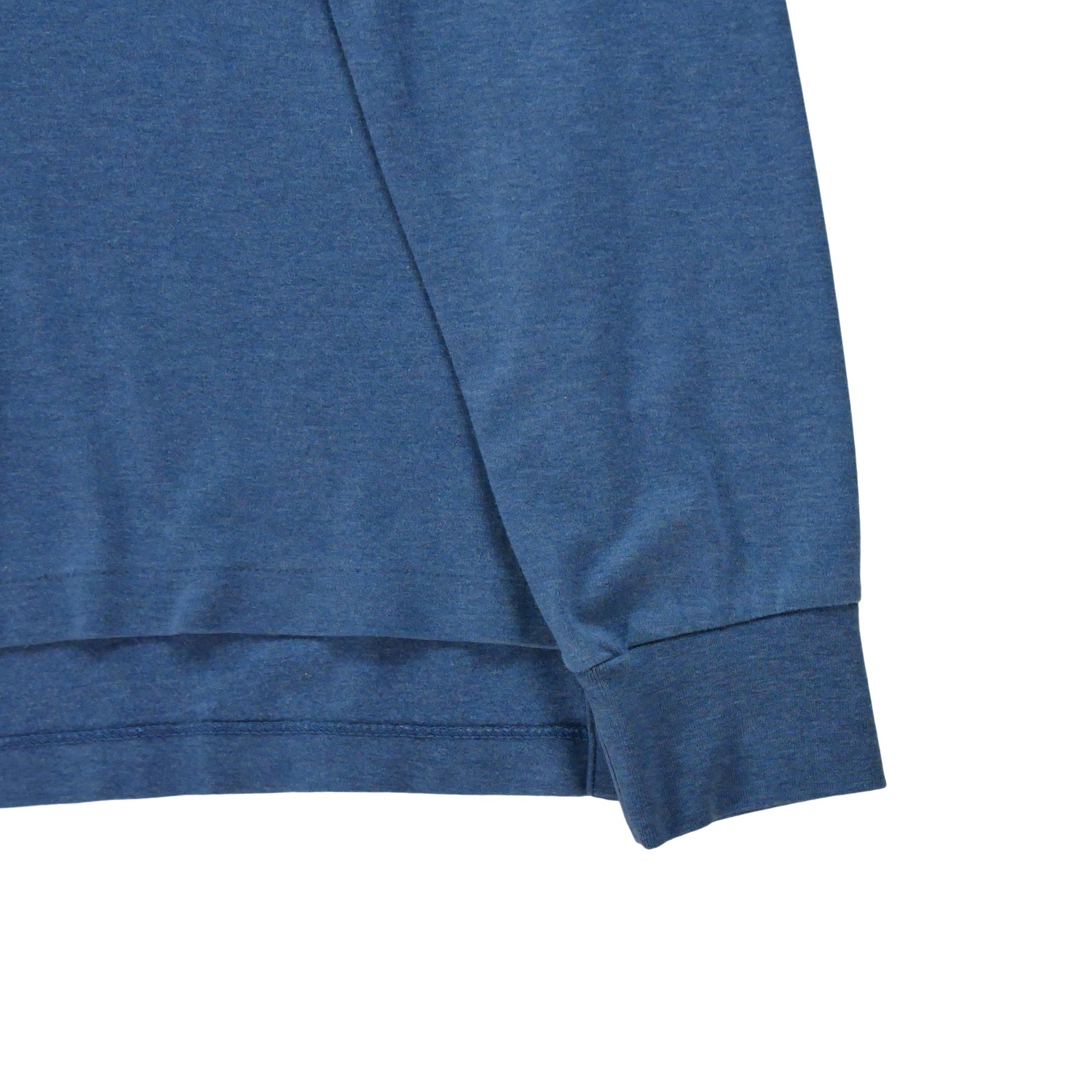 Polo manches longues Homme  Bleu 6