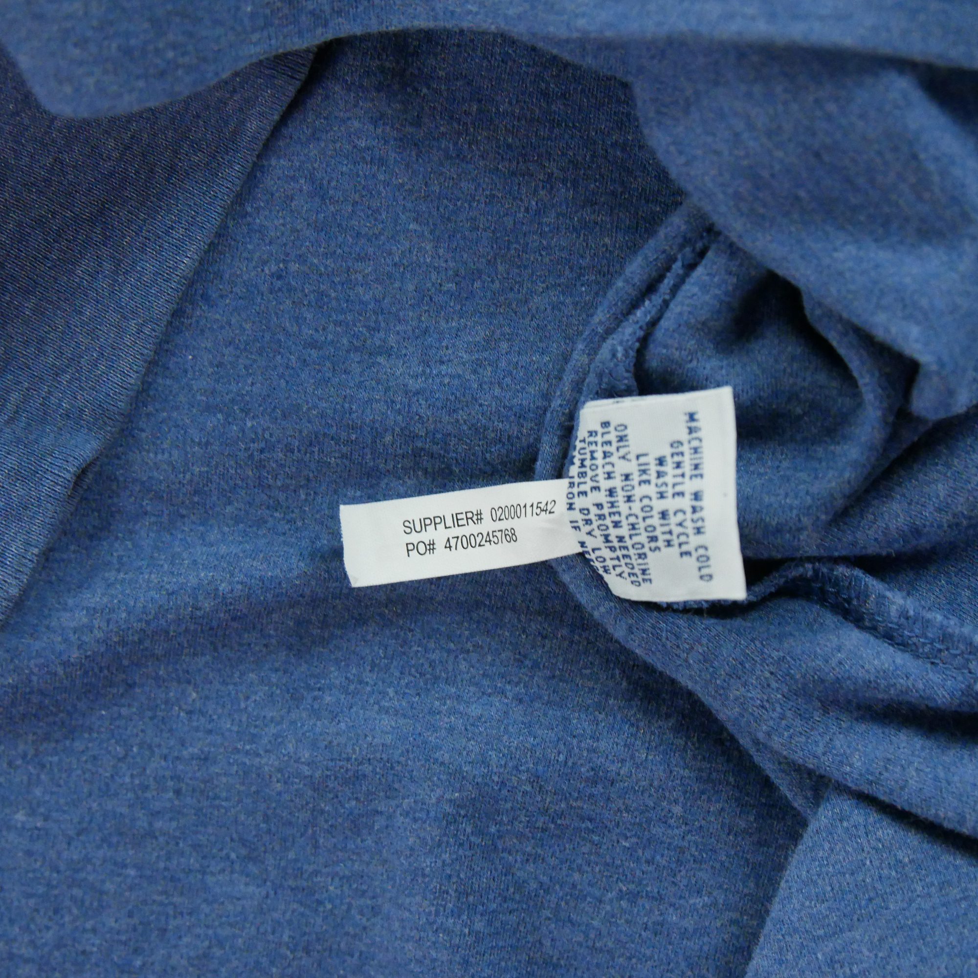 Polo manches longues Homme  Bleu 8