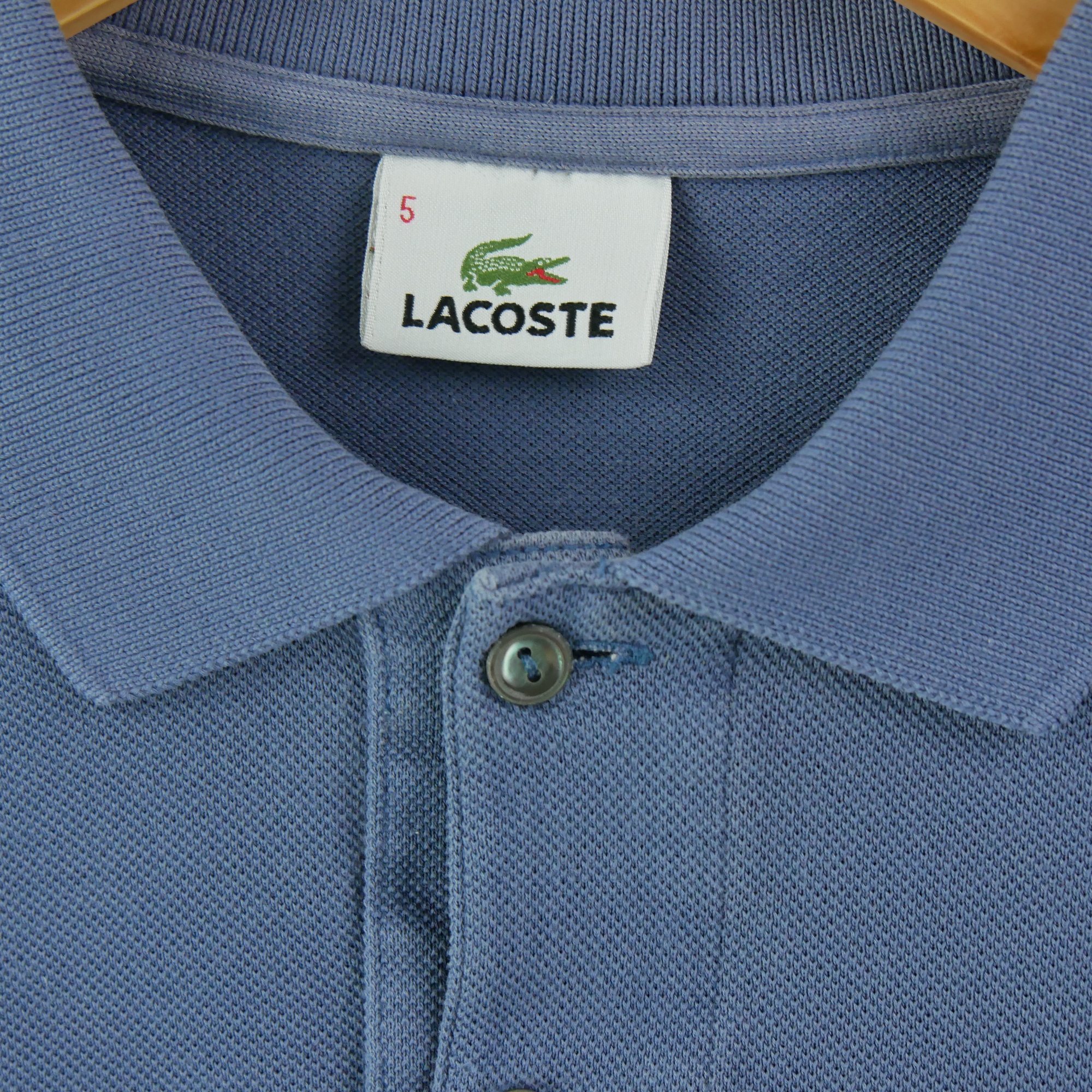 Polo manches longues Homme  Bleu clair 7