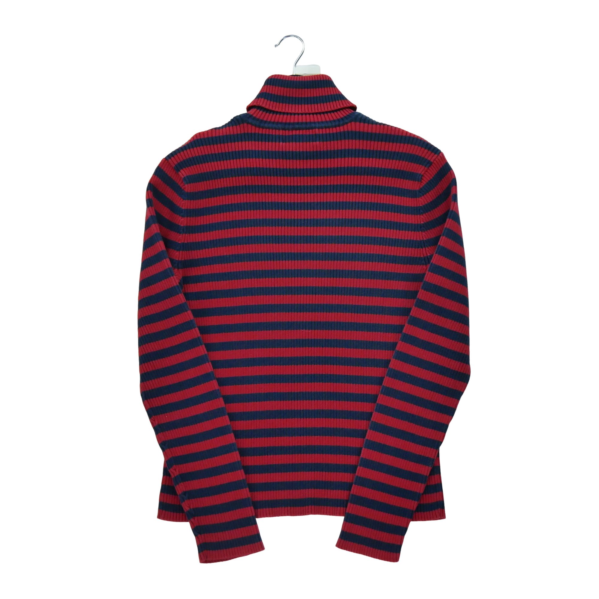 Pull Femme  Col roulé Rouge 2
