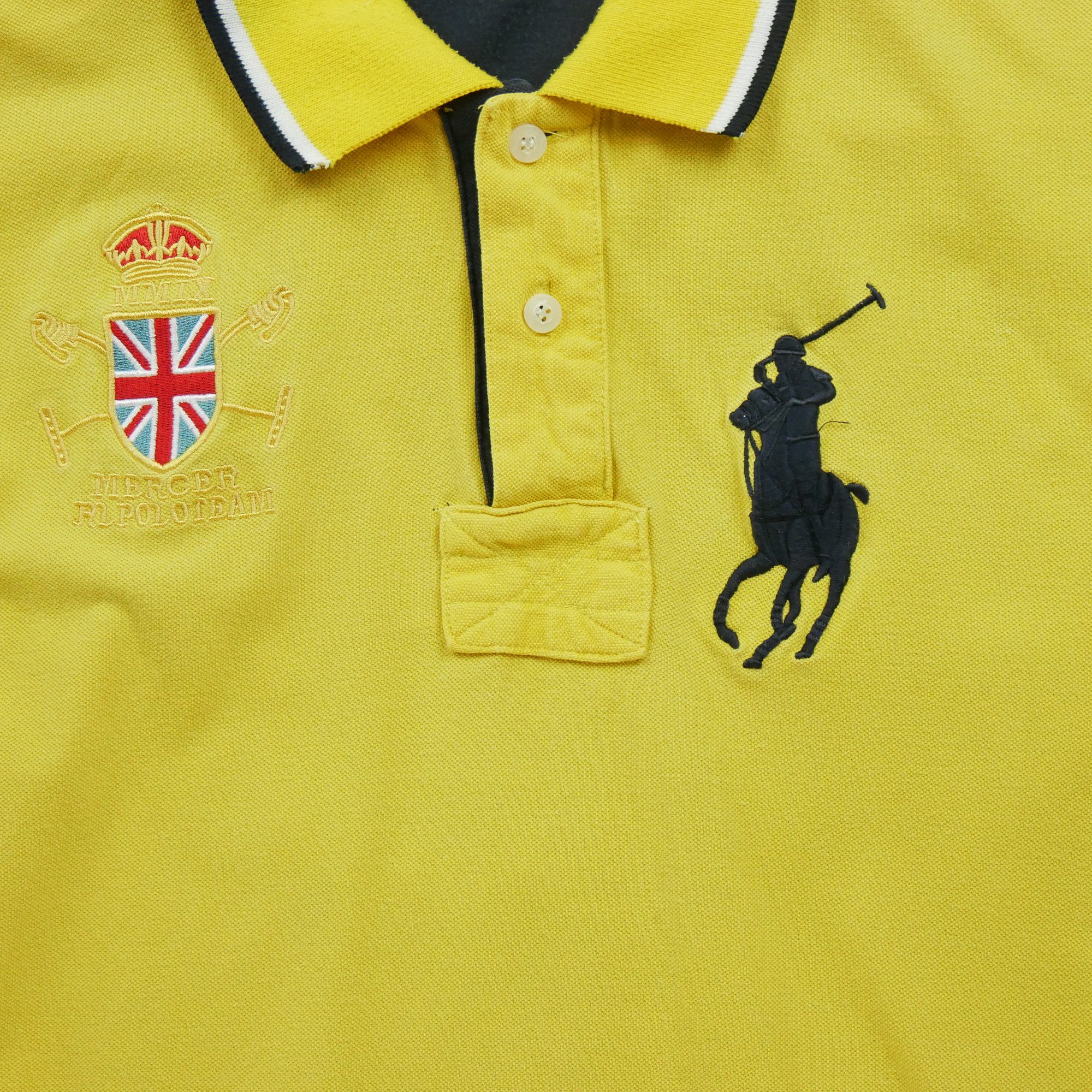 Polo manches courtes Homme  Jaune 2