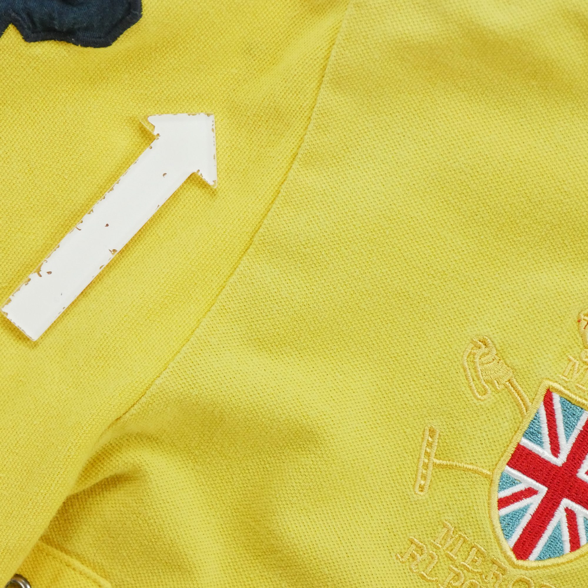 Polo manches courtes Homme  Jaune 4