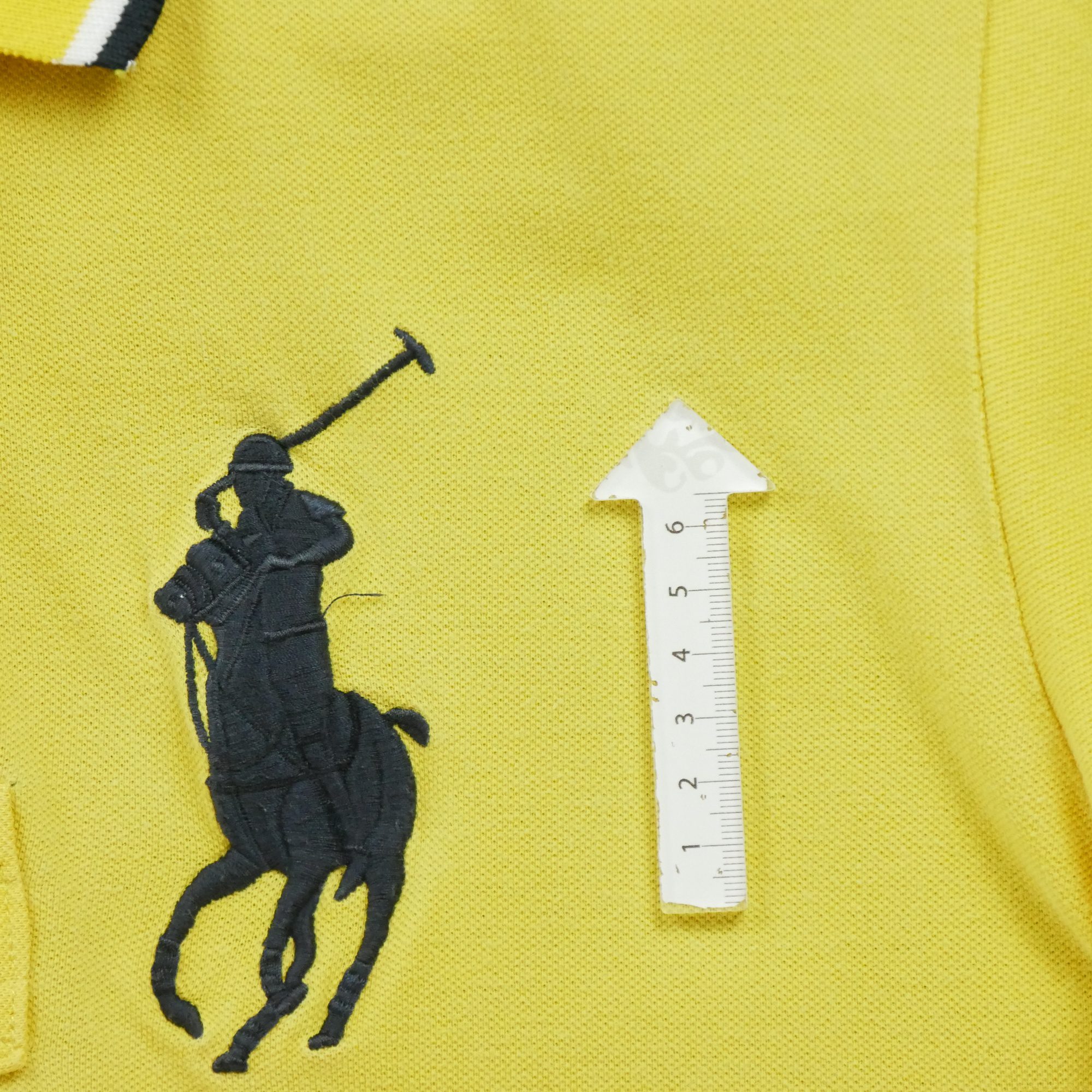 Polo manches courtes Homme  Jaune 6