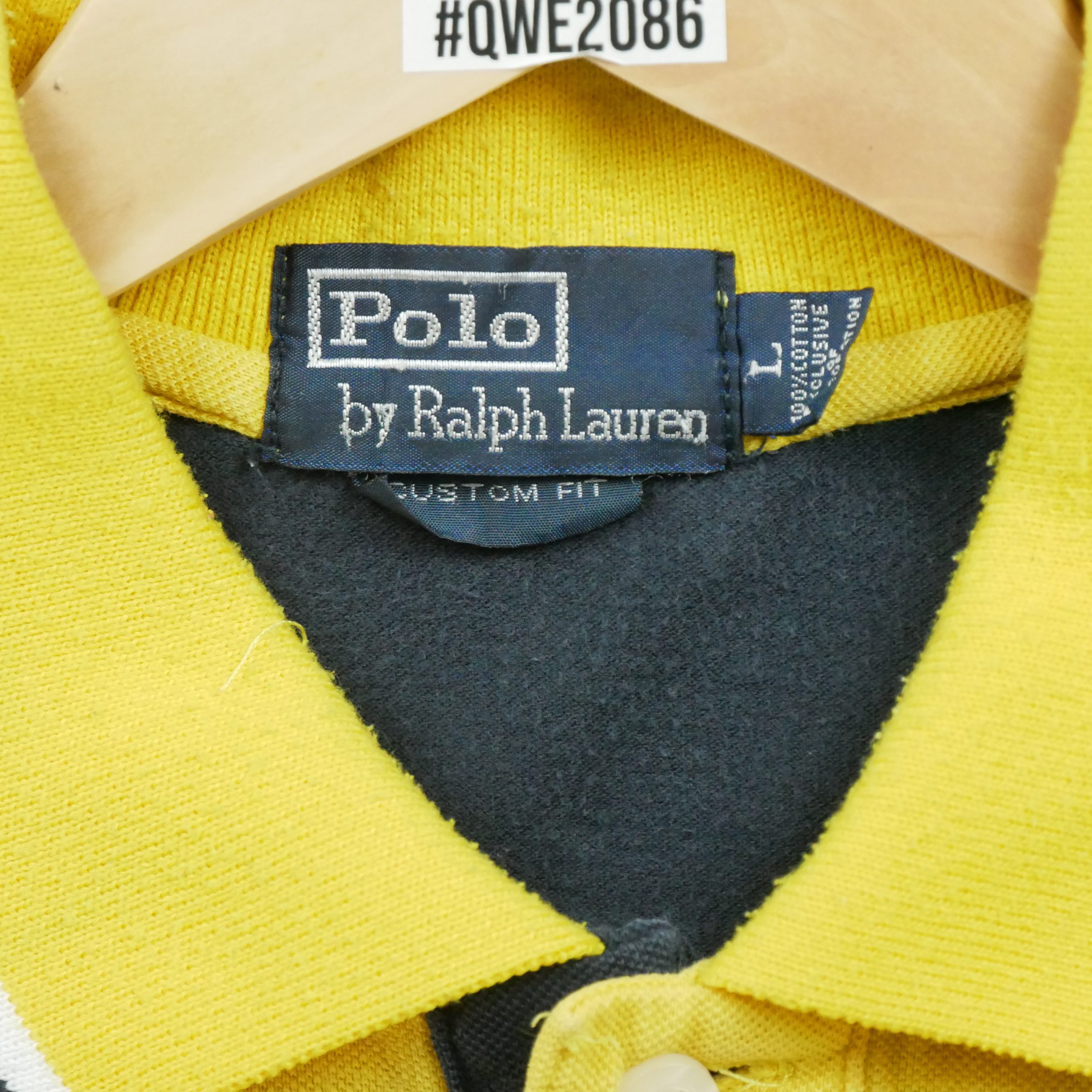 Polo manches courtes Homme  Jaune 9