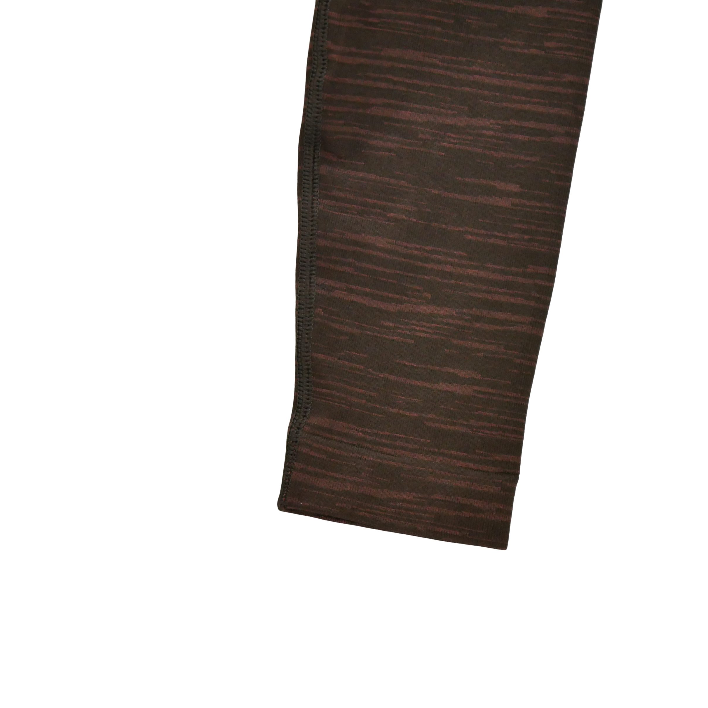T-shirt Femme  Fitness Yoga Marron 4