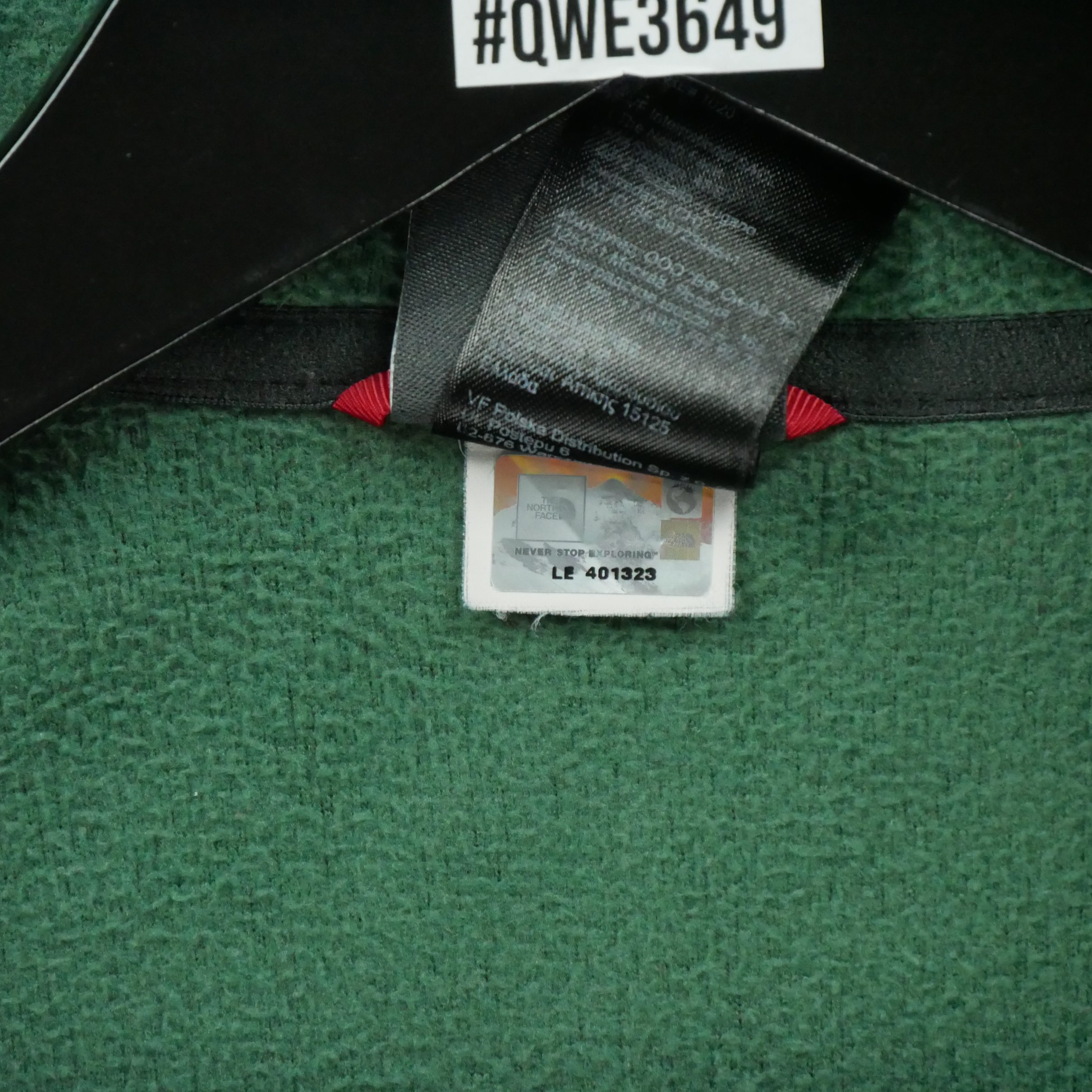 Veste polaire Homme  Polartec TNF Vert 9