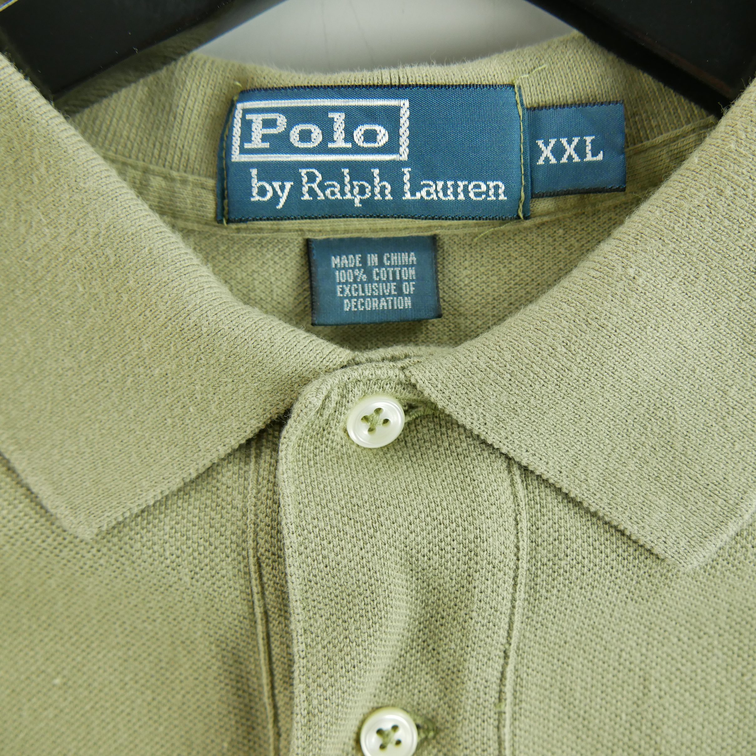 Polo manches courtes Homme  Kaki 6
