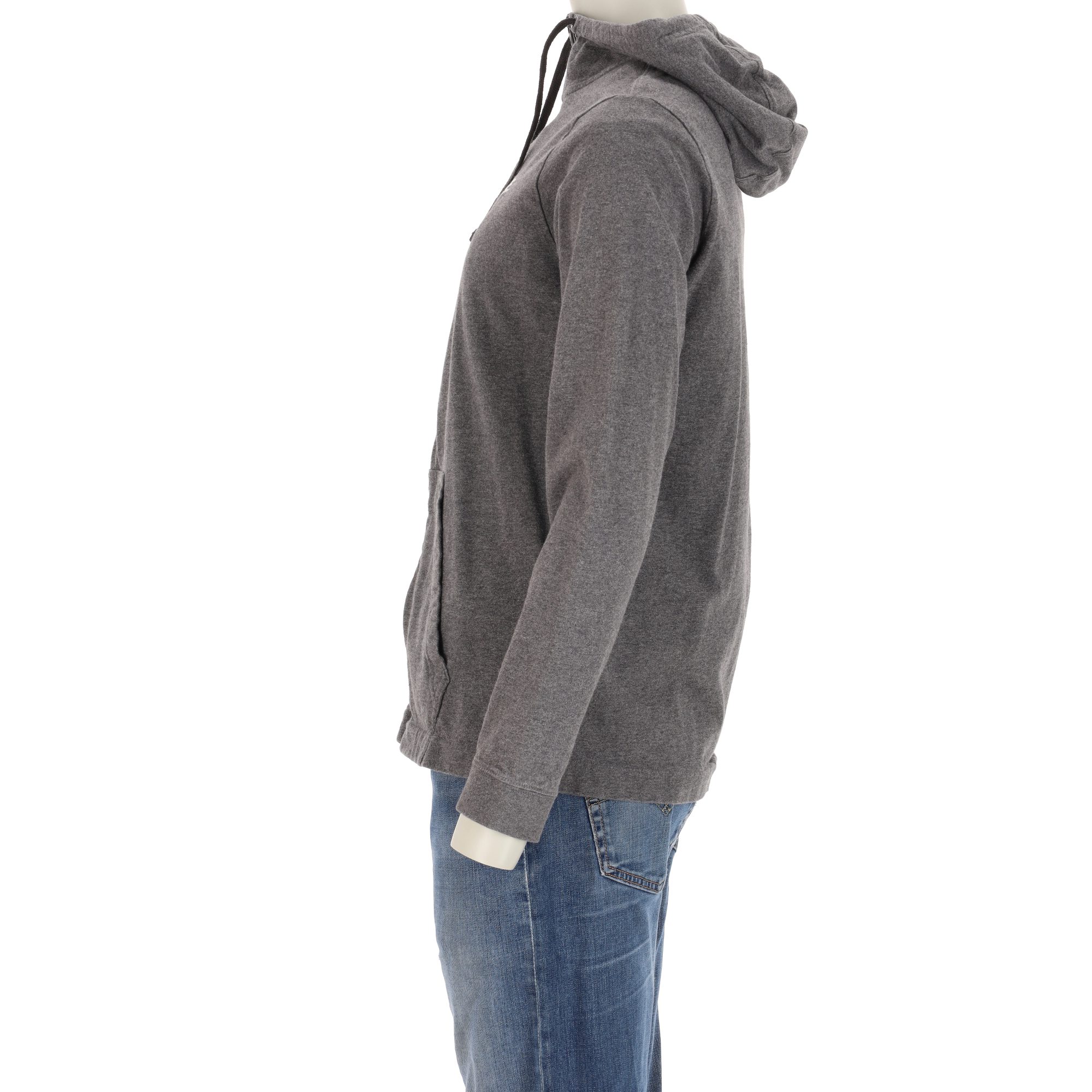 Sweat à capuche Femme  full-zip Gris 3
