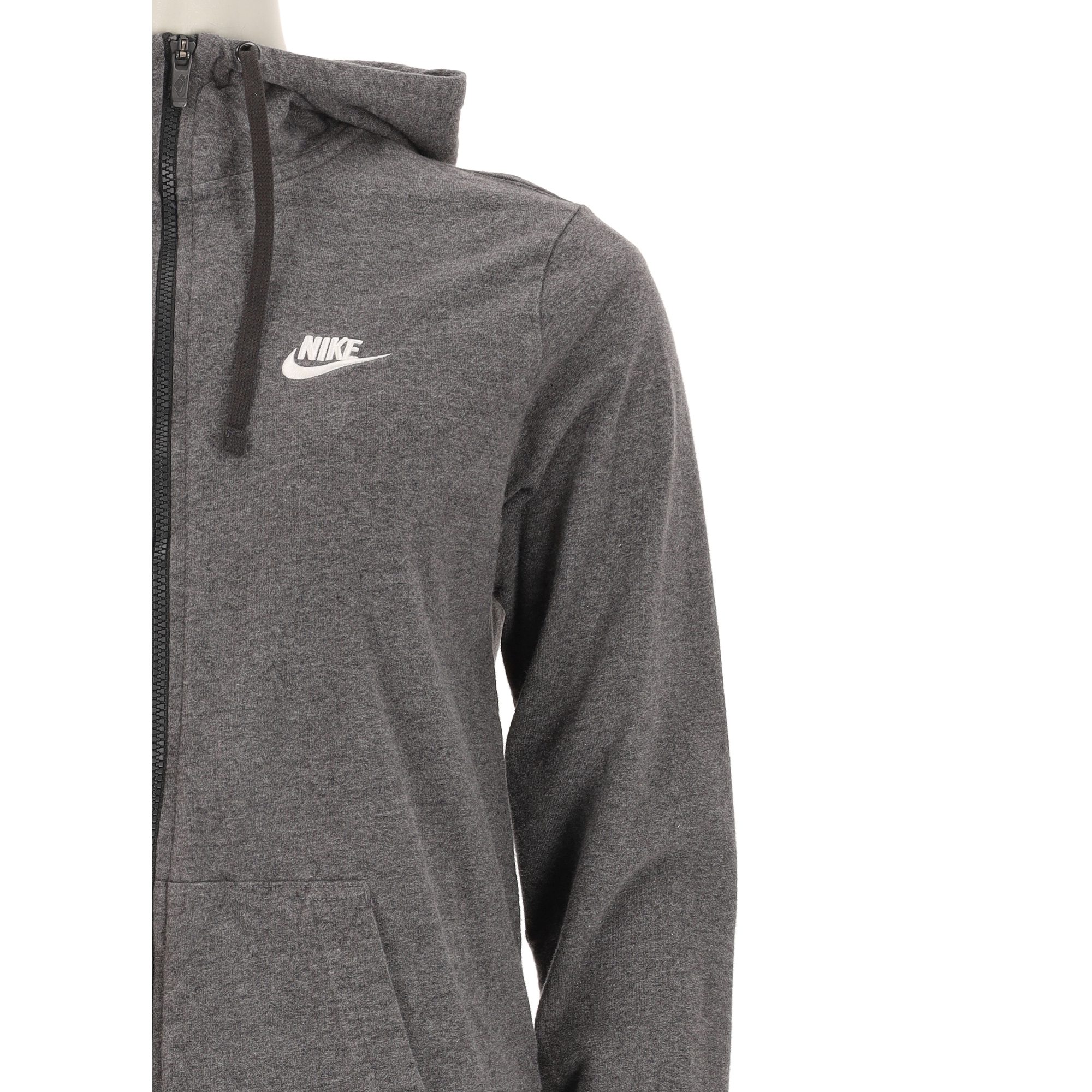 Sweat à capuche Femme  full-zip Gris 5