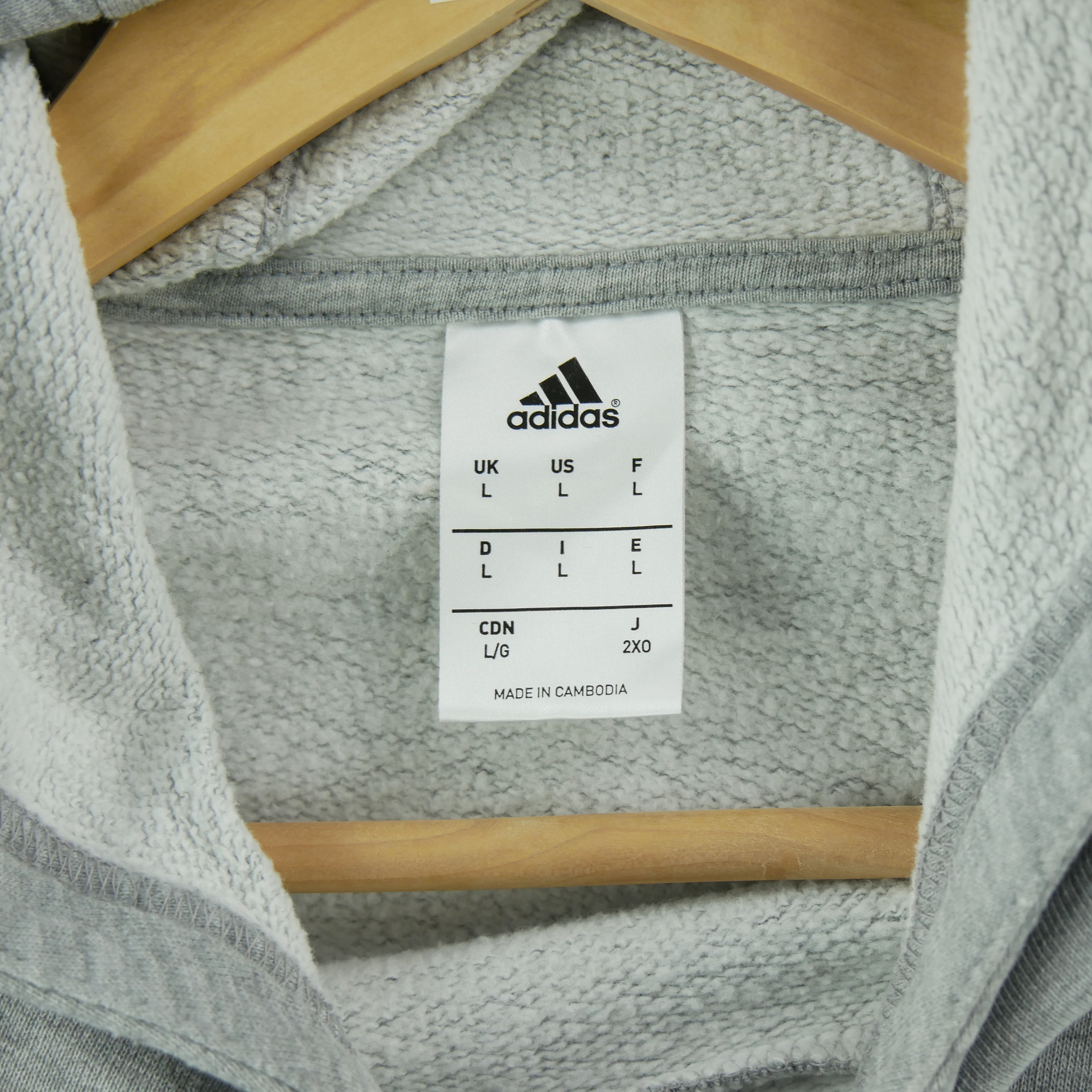 Sweat à capuche Homme  Gris 7